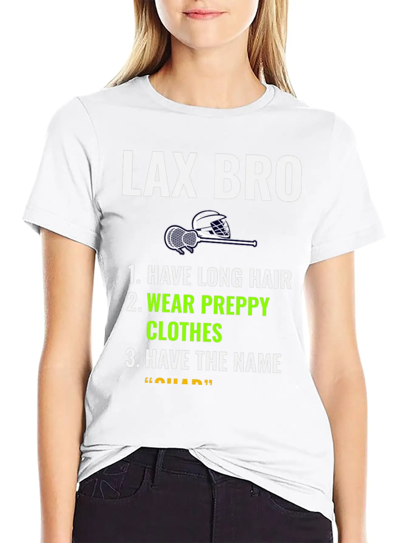 Lacrosse Player Coach Team Goalie Funny Hobby Breathable Graphic T-Shirt – Perfect For Casual Days