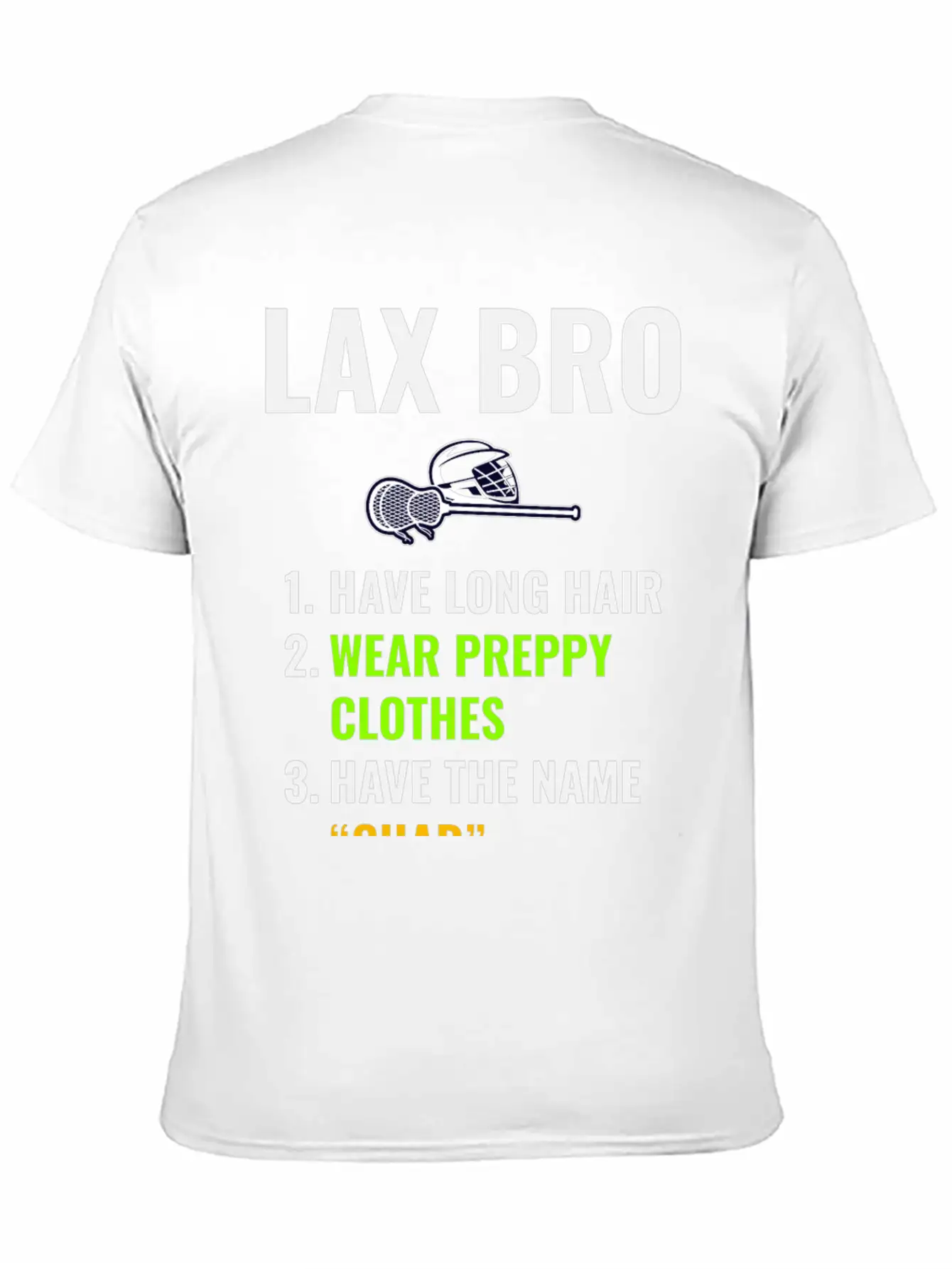 Lacrosse Player Coach Team Goalie Funny Hobby Breathable Graphic T-Shirt – Perfect For Casual Days