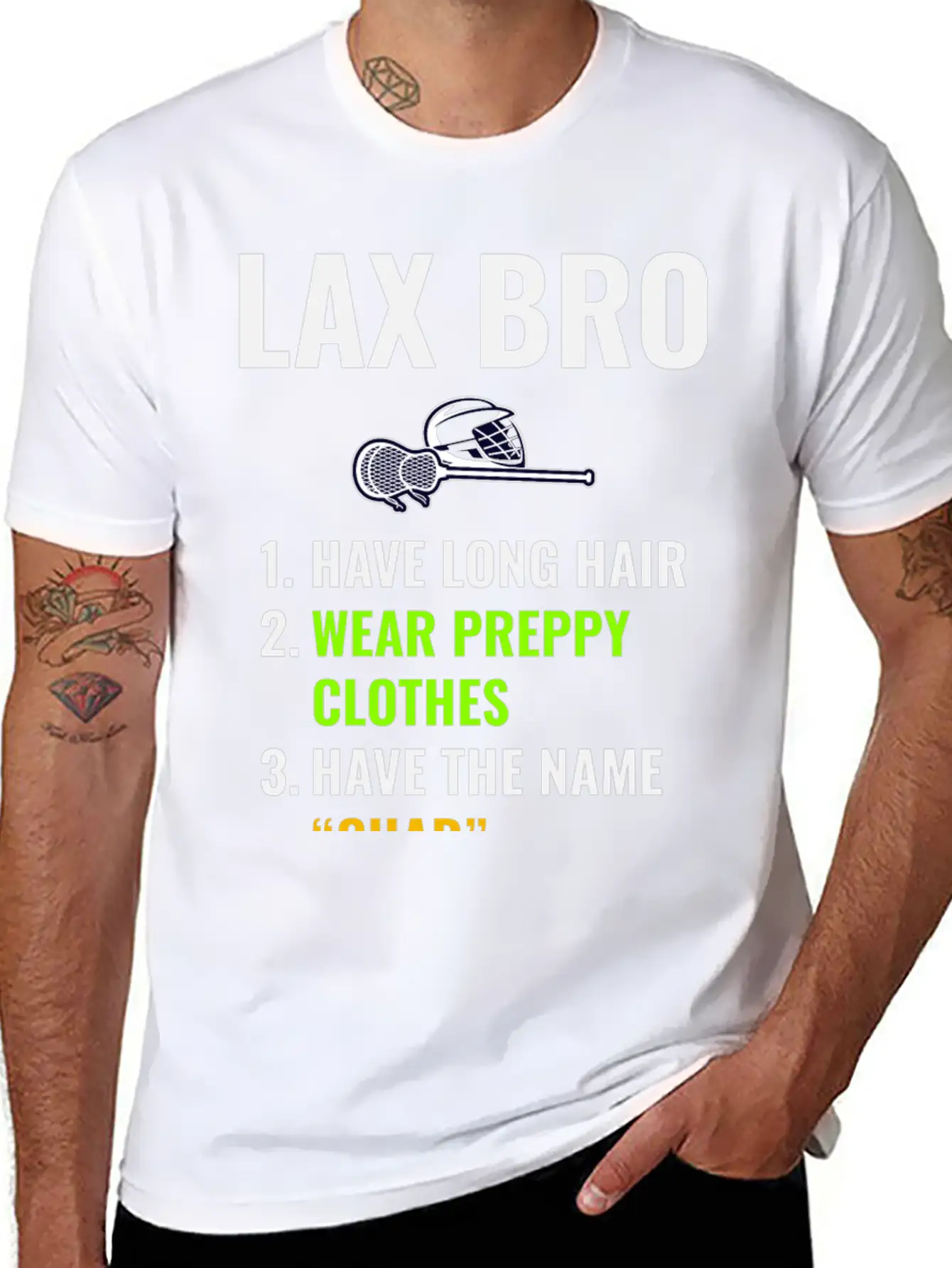 Lacrosse Player Coach Team Goalie Funny Hobby Breathable Graphic T-Shirt – Perfect For Casual Days