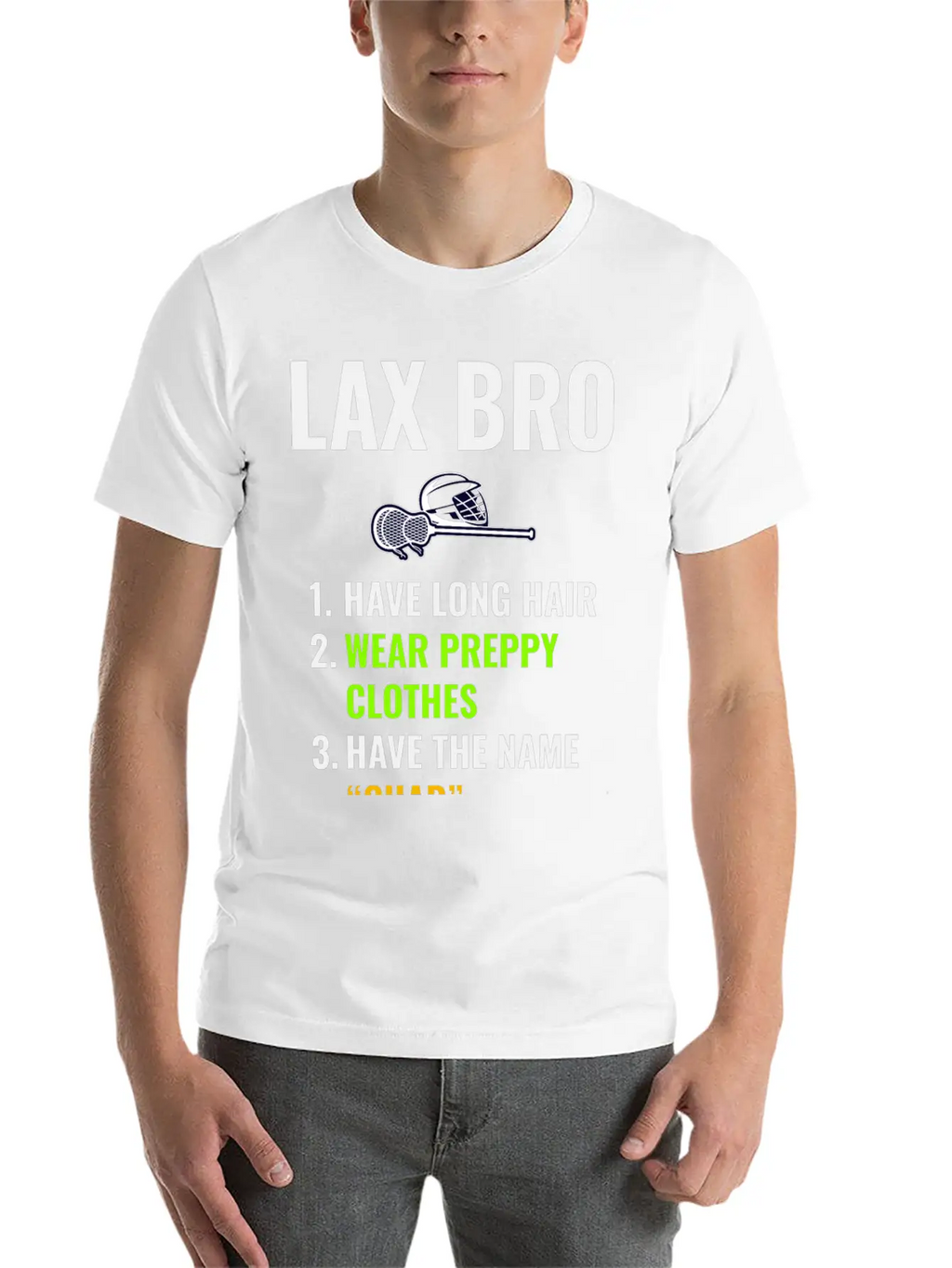 Lacrosse Player Coach Team Goalie Funny Hobby Breathable Graphic T-Shirt – Perfect For Casual Days