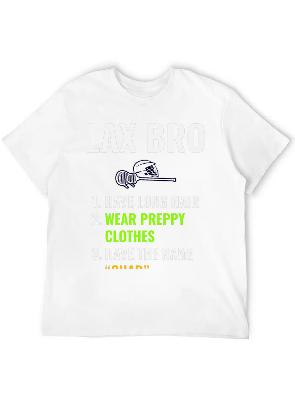 Lacrosse Player Coach Team Goalie Funny Hobby Breathable Graphic T-Shirt – Perfect For Casual Days