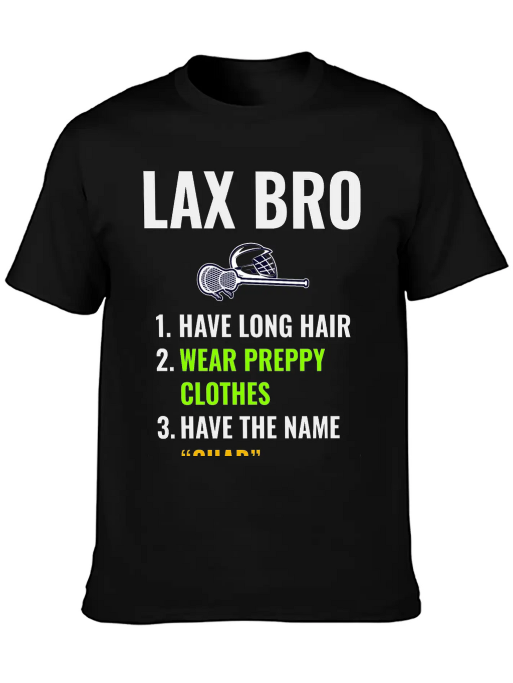 Lacrosse Player Coach Team Goalie Funny Hobby Breathable Graphic T-Shirt – Perfect For Casual Days