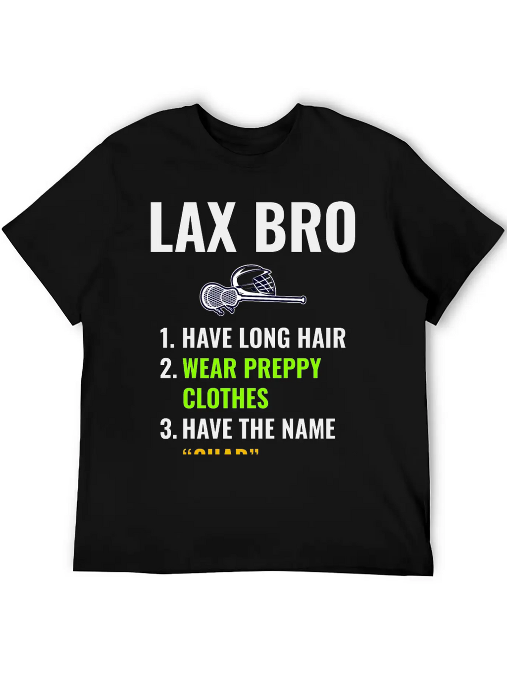 Lacrosse Player Coach Team Goalie Funny Hobby Breathable Graphic T-Shirt – Perfect For Casual Days
