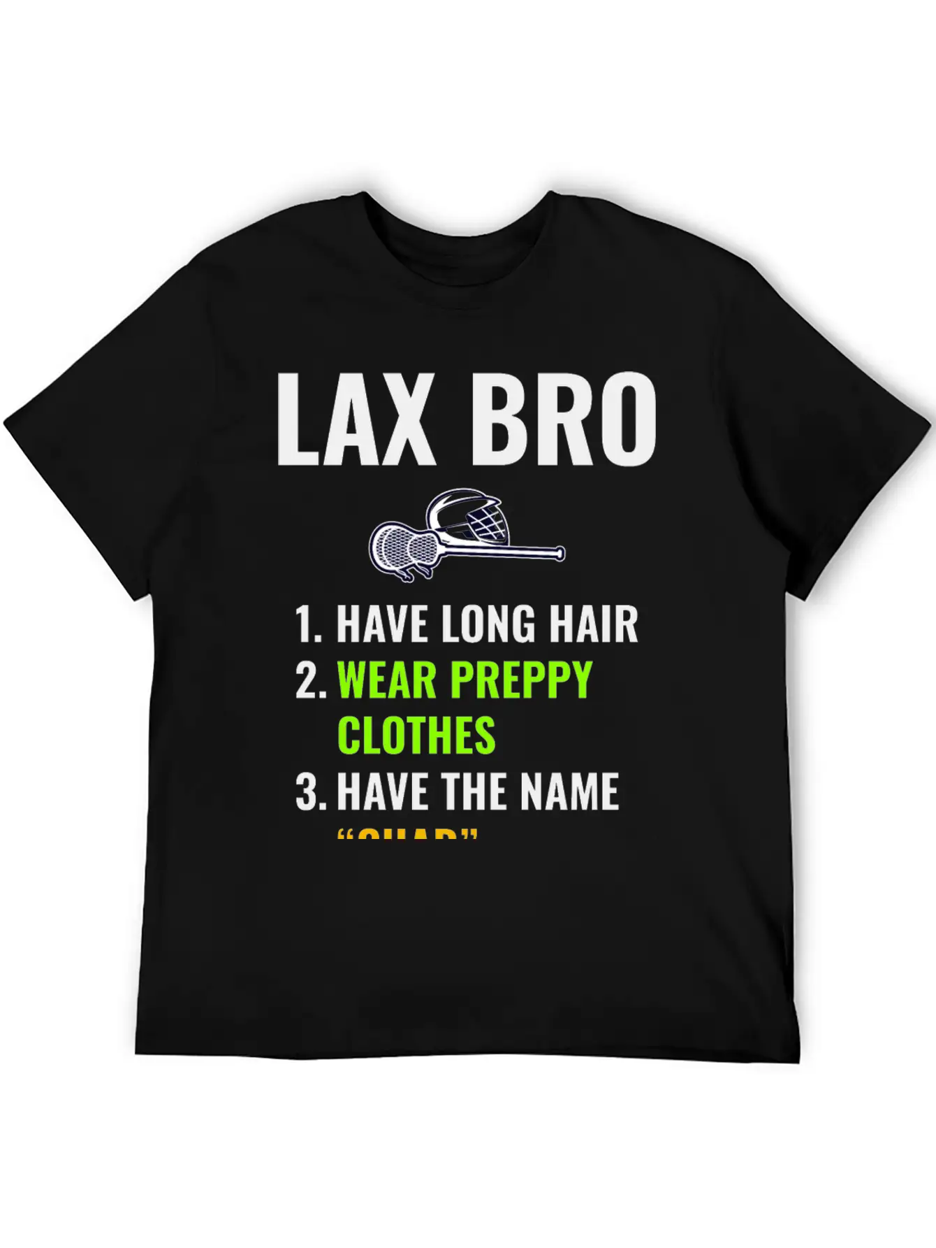 Lacrosse Player Coach Team Goalie Funny Hobby Breathable Graphic T-Shirt – Perfect For Casual Days