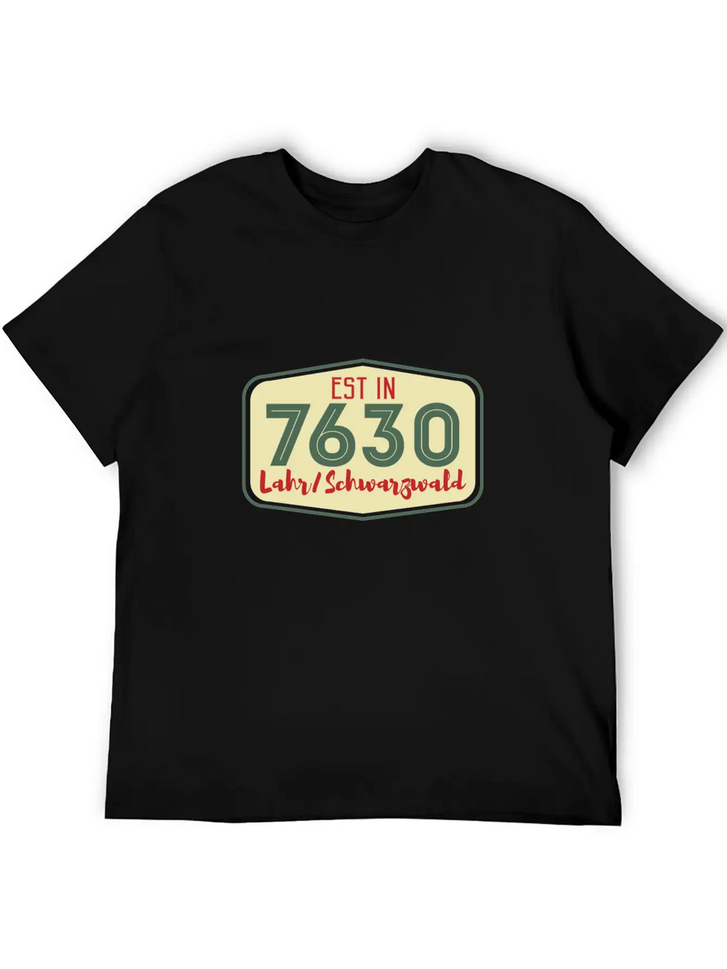 Lahr ZIP Black Forest Black Forest Gift Timeless Short Sleeve Tee – Comfy And Minimalist Design