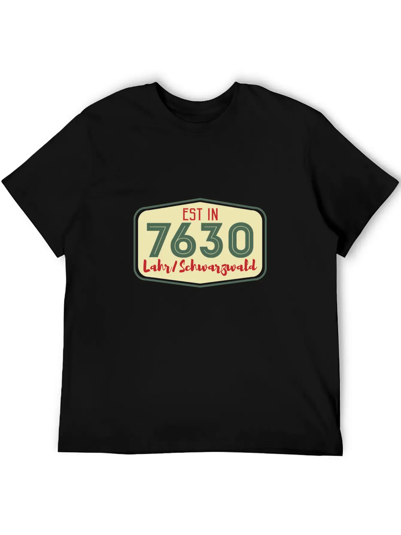 Lahr ZIP Black Forest Black Forest Gift Timeless Short Sleeve Tee – Comfy And Minimalist Design
