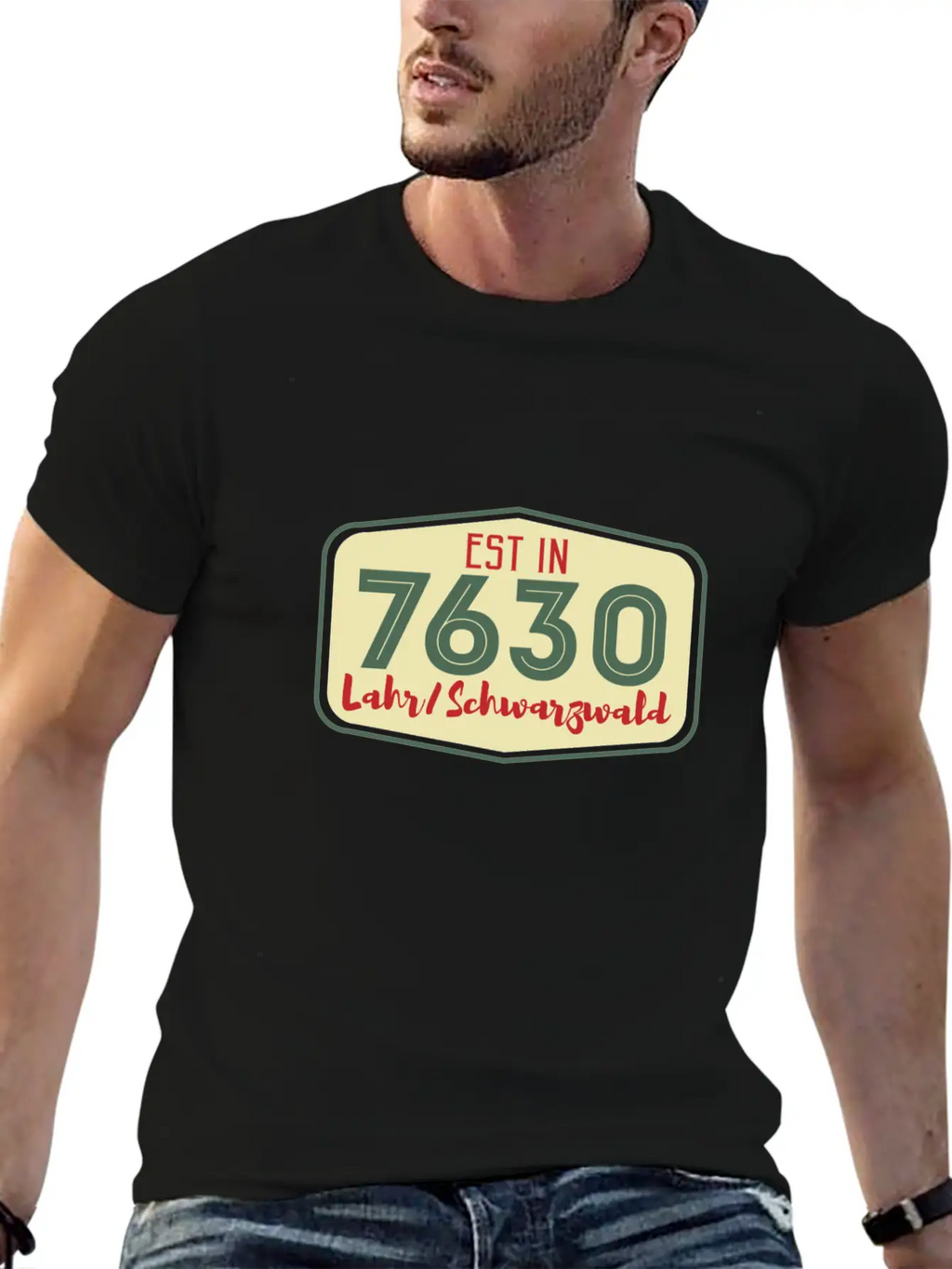 Lahr ZIP Black Forest Black Forest Gift Timeless Short Sleeve Tee – Comfy And Minimalist Design