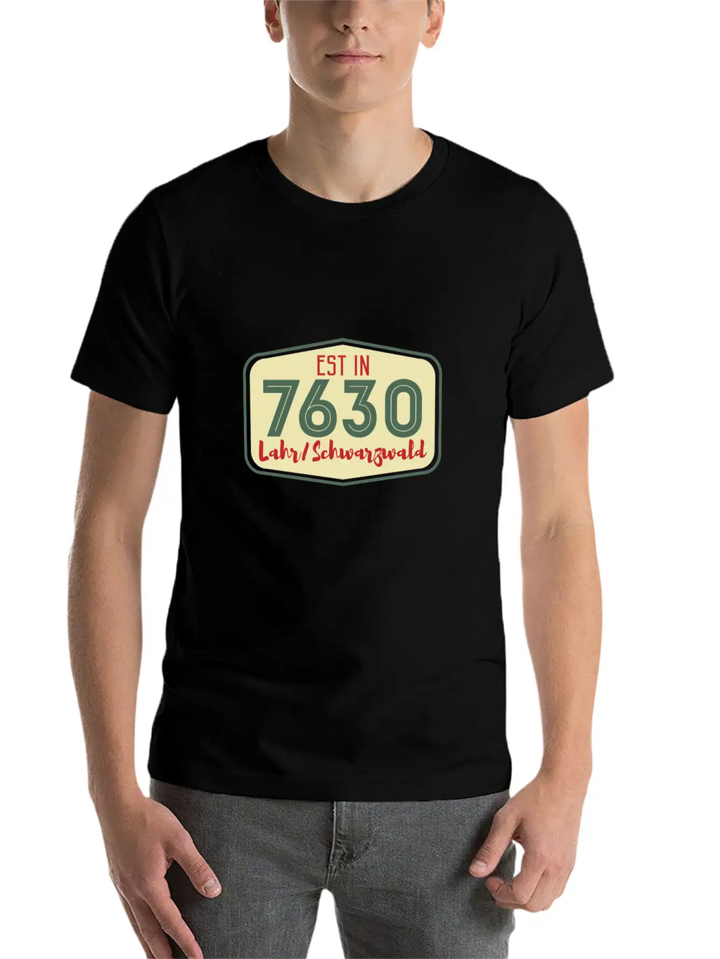 Lahr ZIP Black Forest Black Forest Gift Timeless Short Sleeve Tee – Comfy And Minimalist Design