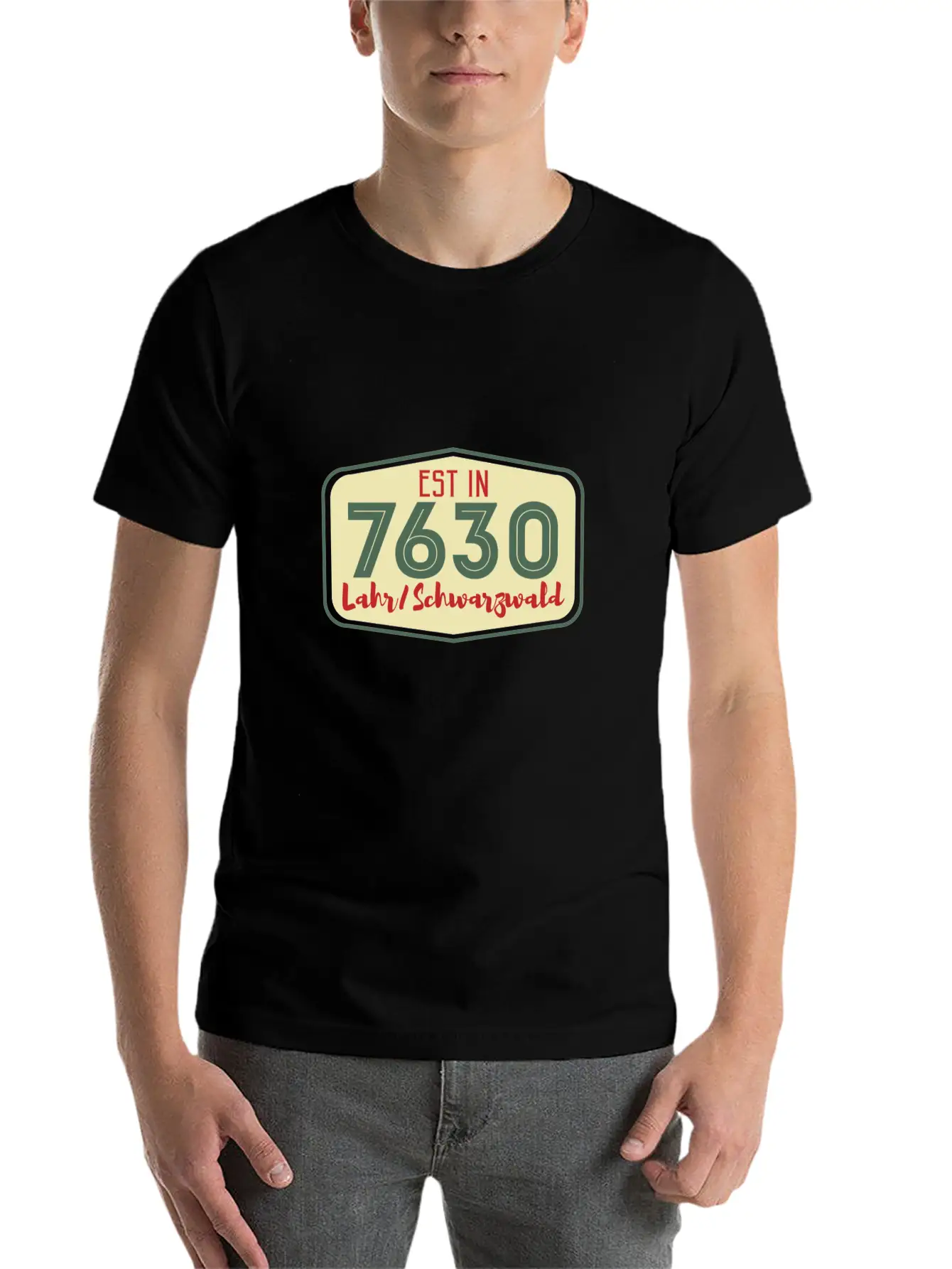 Lahr ZIP Black Forest Black Forest Gift Timeless Short Sleeve Tee – Comfy And Minimalist Design