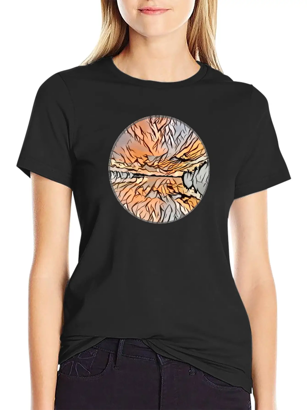 Lake Marburg Timeless Short Sleeve Tee – Comfy And Minimalist Design