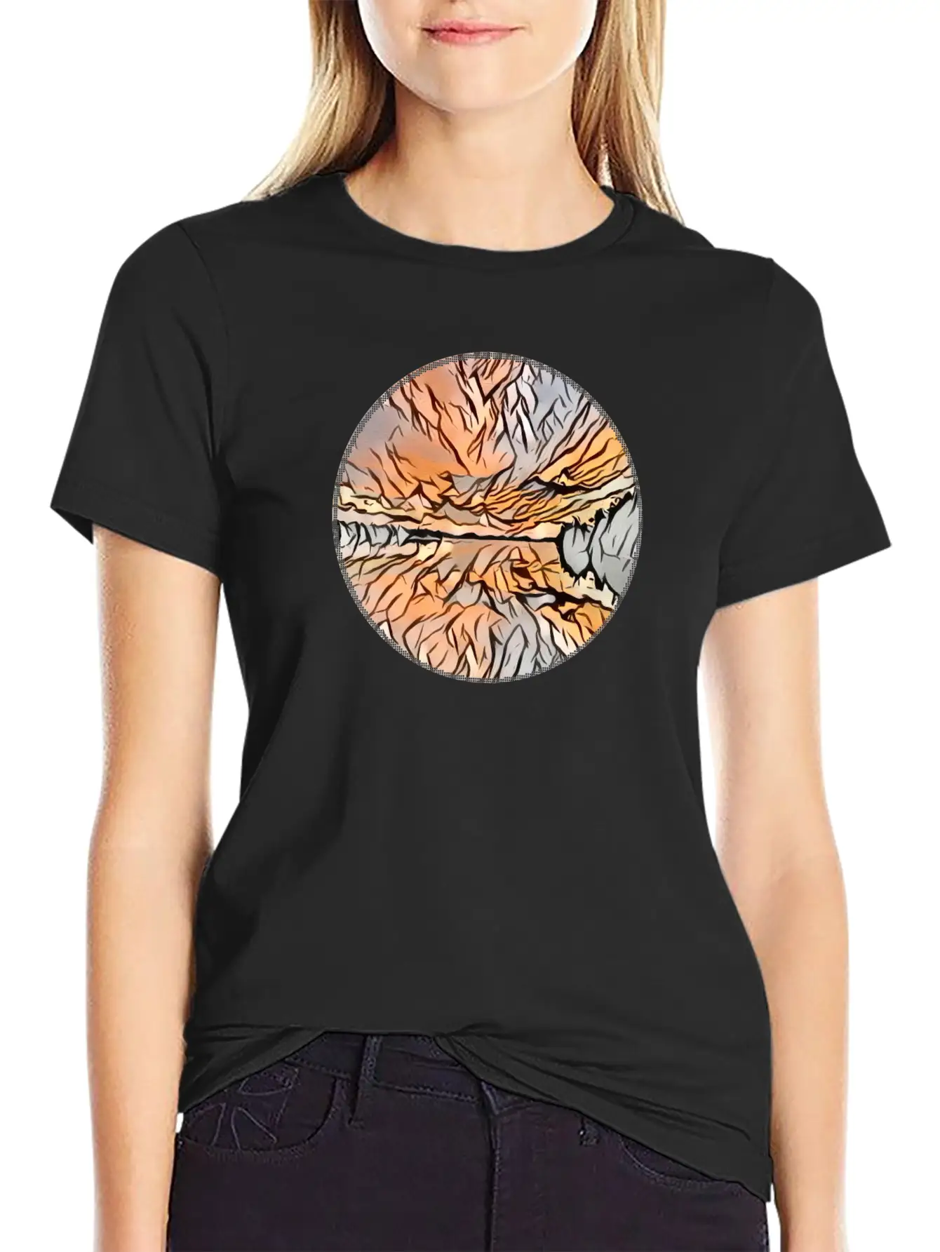 Lake Marburg Timeless Short Sleeve Tee – Comfy And Minimalist Design