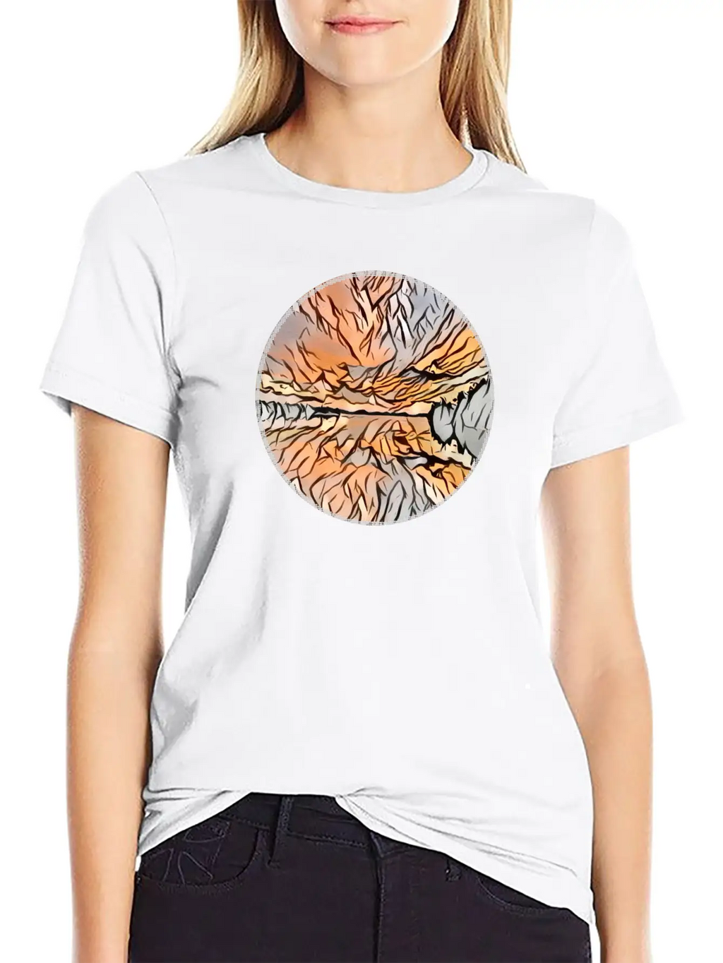 Lake Marburg Timeless Short Sleeve Tee – Comfy And Minimalist Design