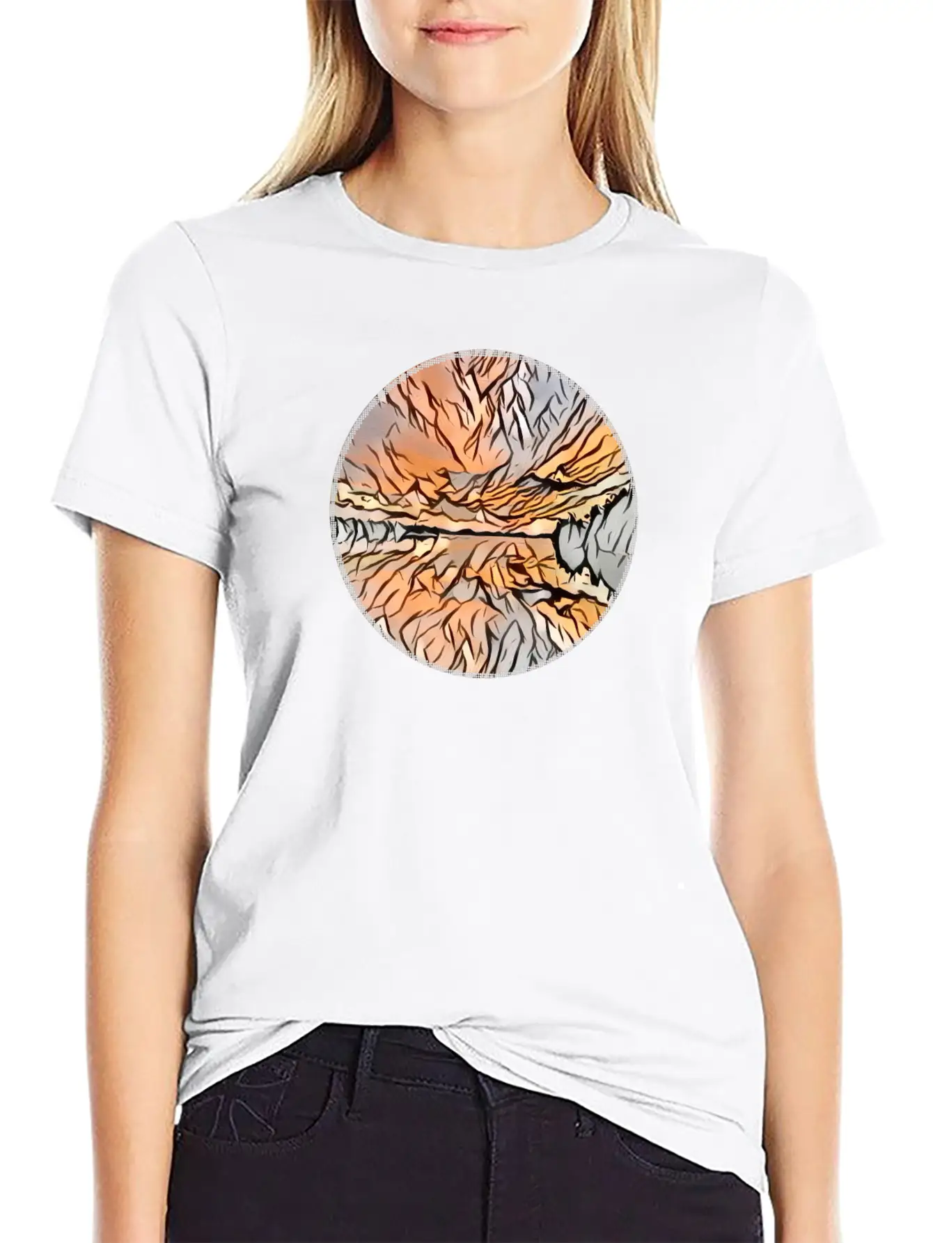 Lake Marburg Timeless Short Sleeve Tee – Comfy And Minimalist Design