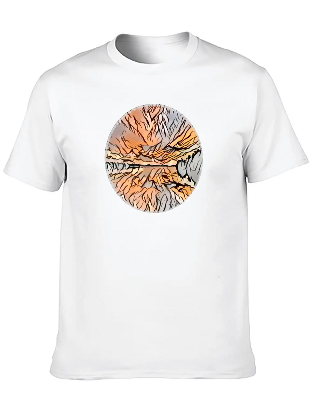 Lake Marburg Timeless Short Sleeve Tee – Comfy And Minimalist Design