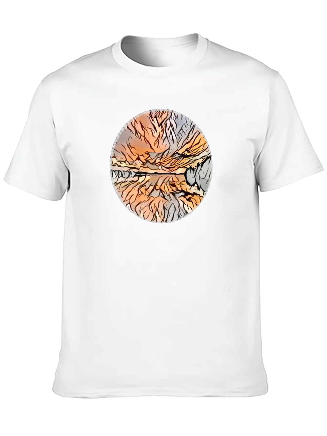 Lake Marburg Timeless Short Sleeve Tee – Comfy And Minimalist Design