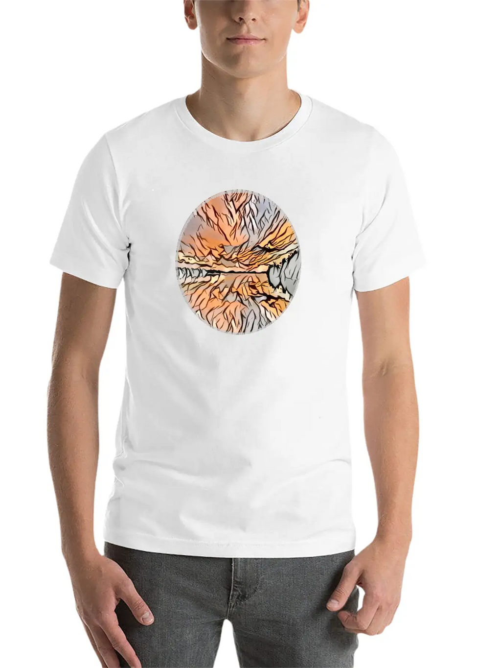 Lake Marburg Timeless Short Sleeve Tee – Comfy And Minimalist Design