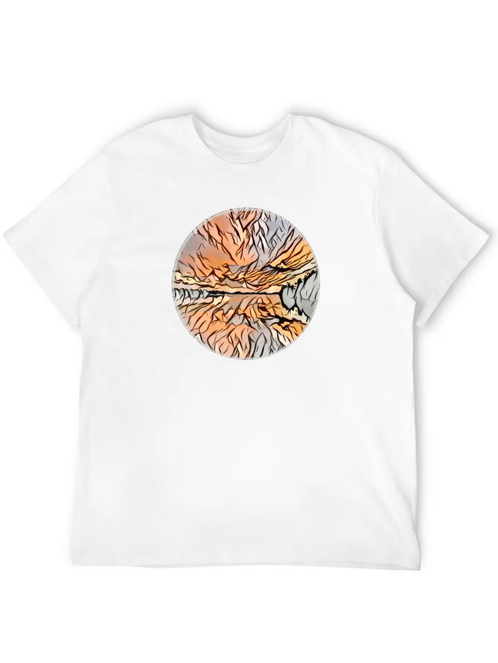 Lake Marburg Timeless Short Sleeve Tee – Comfy And Minimalist Design