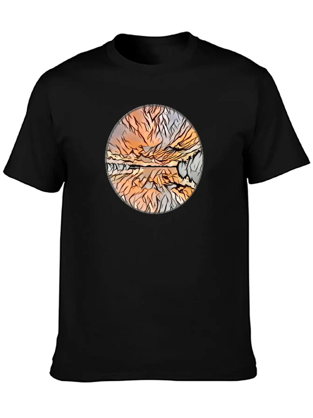 Lake Marburg Timeless Short Sleeve Tee – Comfy And Minimalist Design
