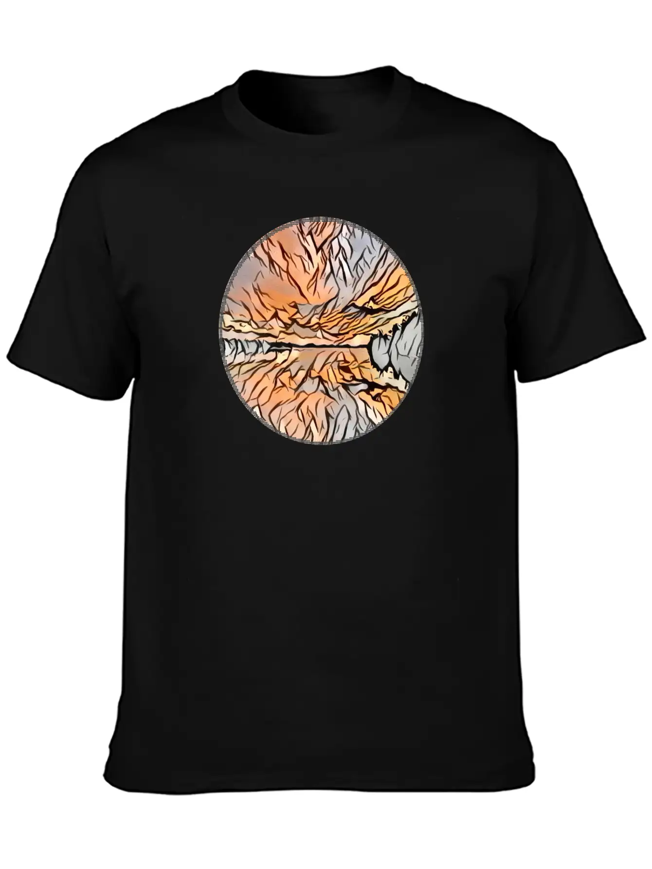 Lake Marburg Timeless Short Sleeve Tee – Comfy And Minimalist Design