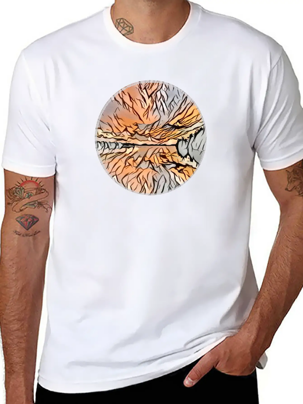 Lake Marburg Timeless Short Sleeve Tee – Comfy And Minimalist Design