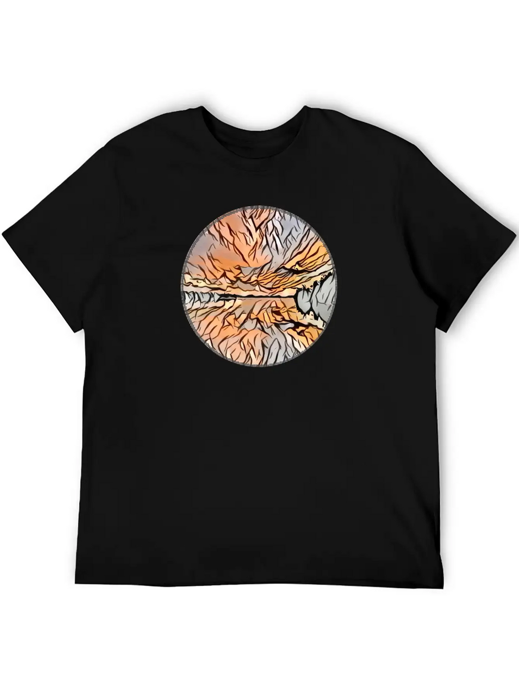 Lake Marburg Timeless Short Sleeve Tee – Comfy And Minimalist Design