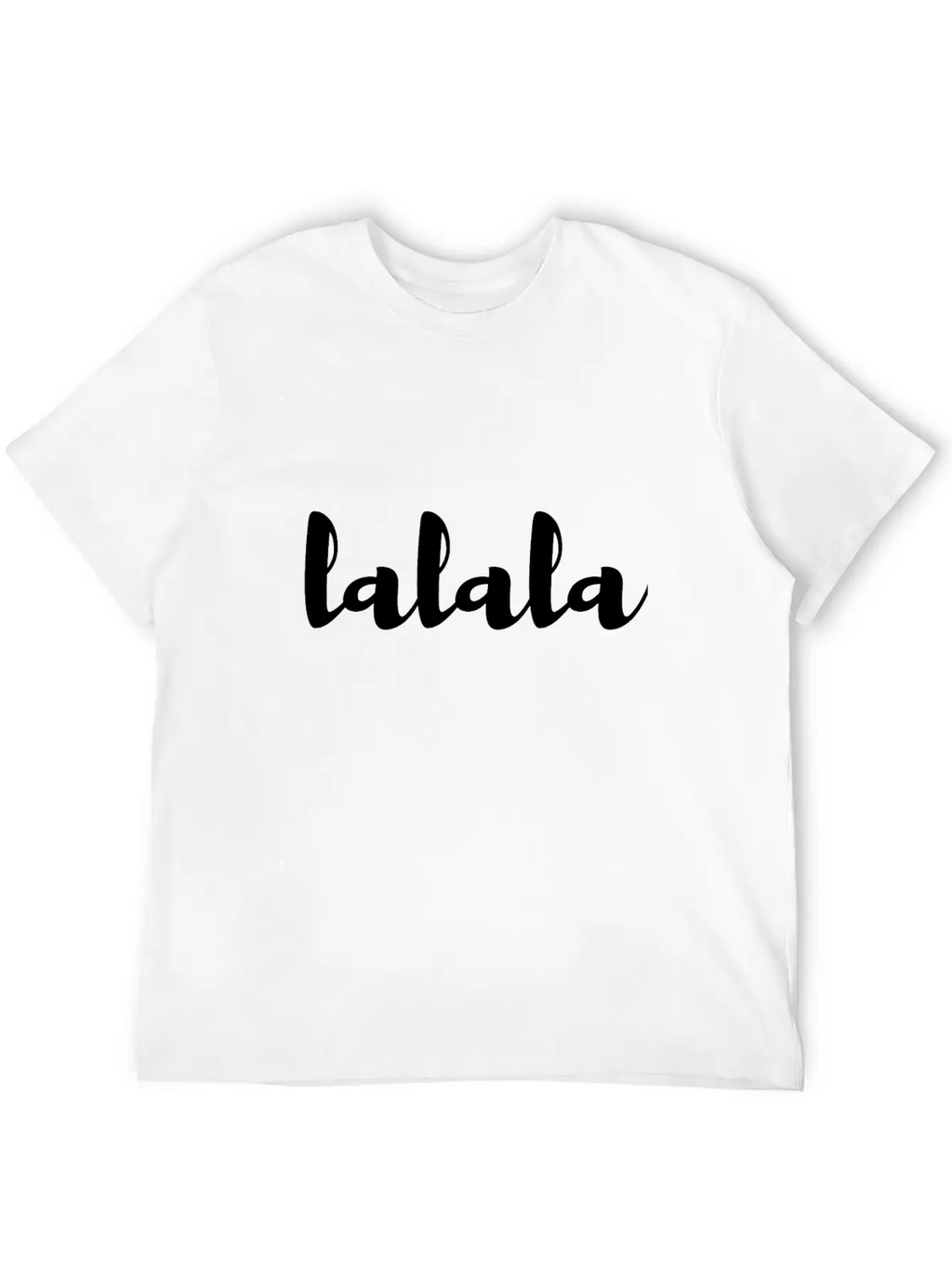 Lalala Song Lyric Fun Festival Shirt Timeless Short Sleeve Tee – Comfy And Minimalist Design