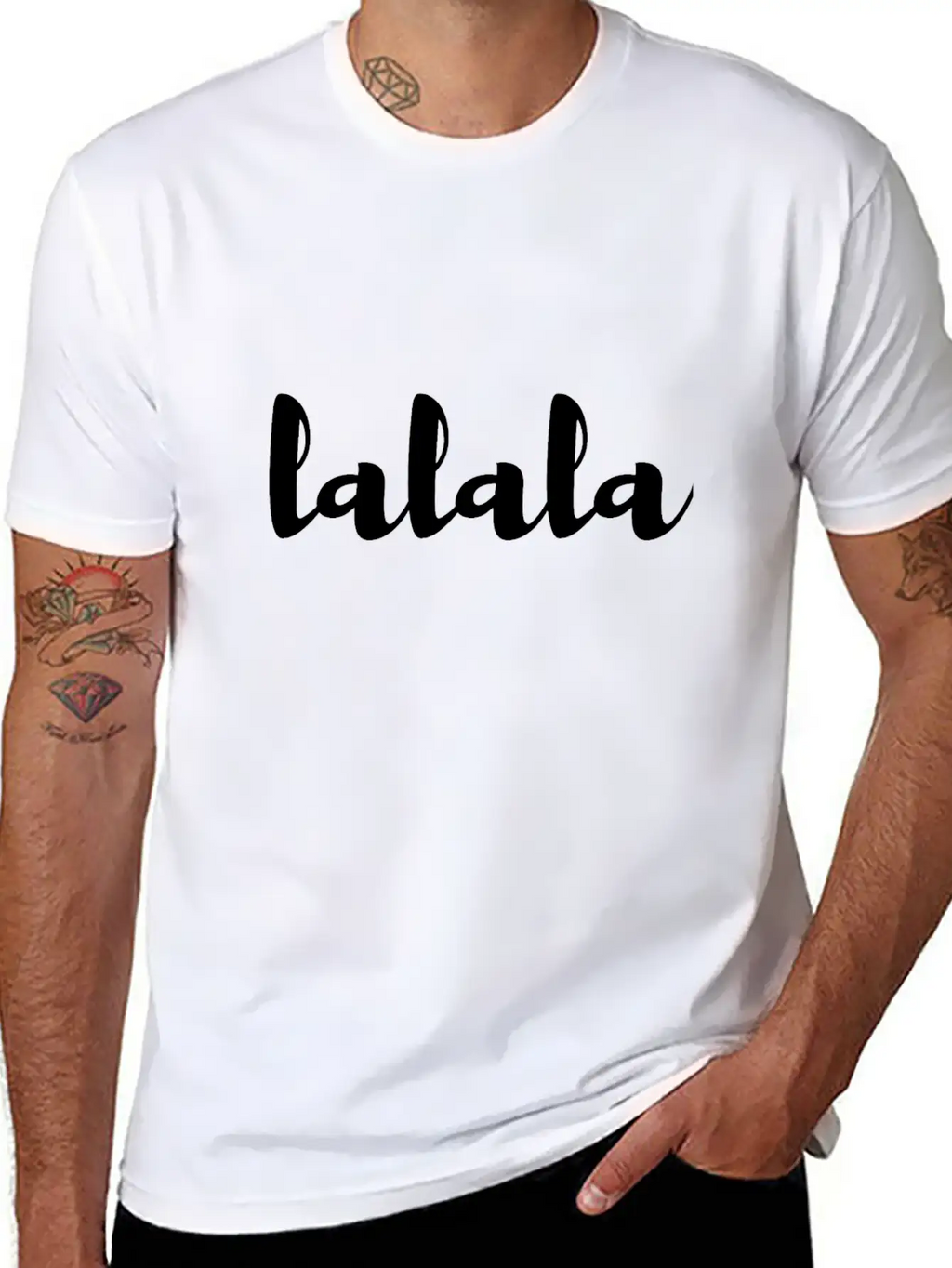 Lalala Song Lyric Fun Festival Shirt Timeless Short Sleeve Tee – Comfy And Minimalist Design
