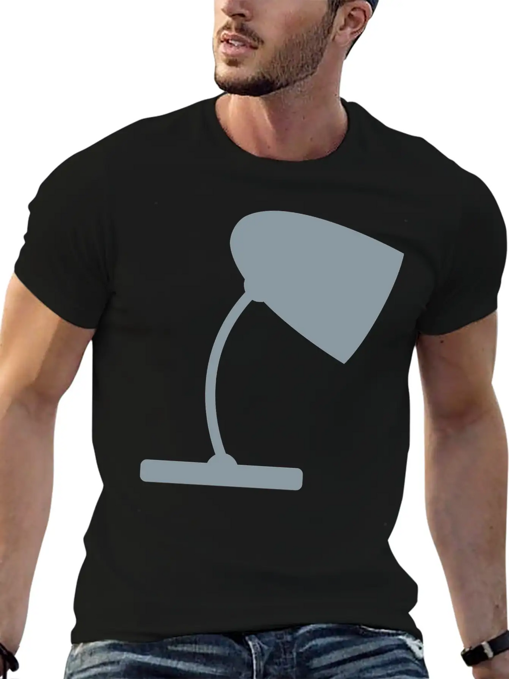 Lamp Unisex Casual T-Shirt – Clean Design For Daily Comfort