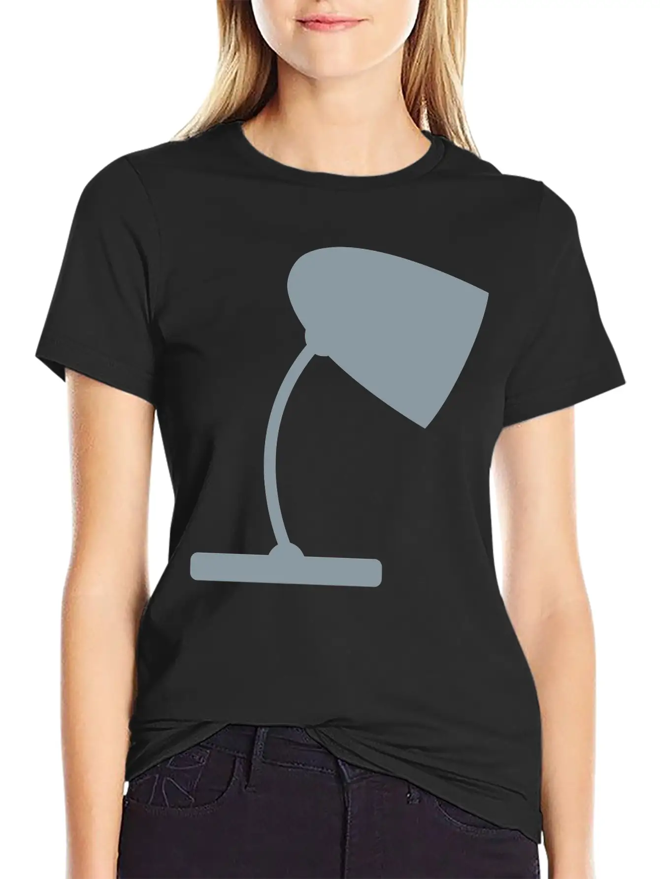 Lamp Unisex Casual T-Shirt – Clean Design For Daily Comfort