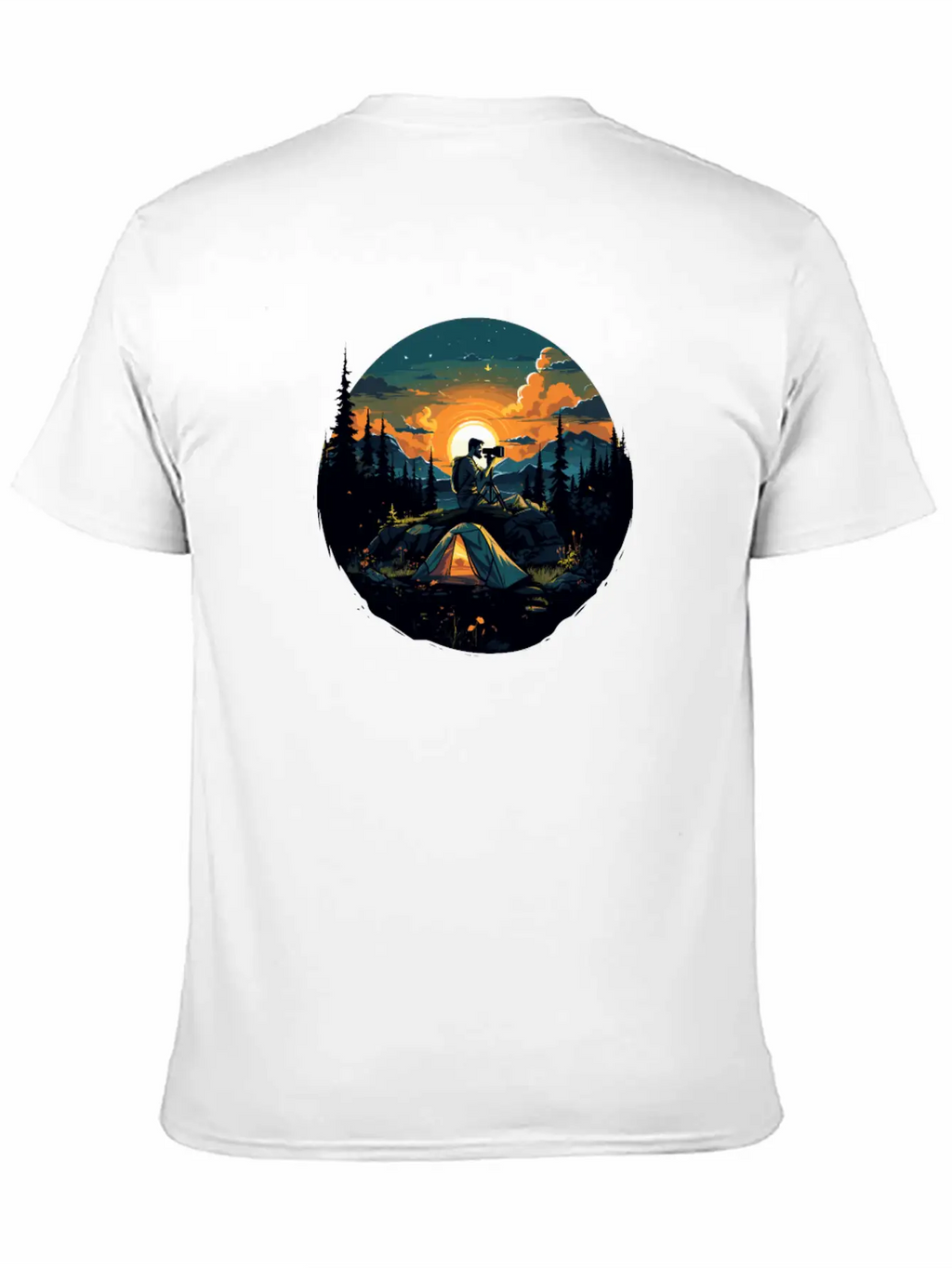 Landscape-Photographer Camera Timeless Short Sleeve Tee – Comfy And Minimalist Design