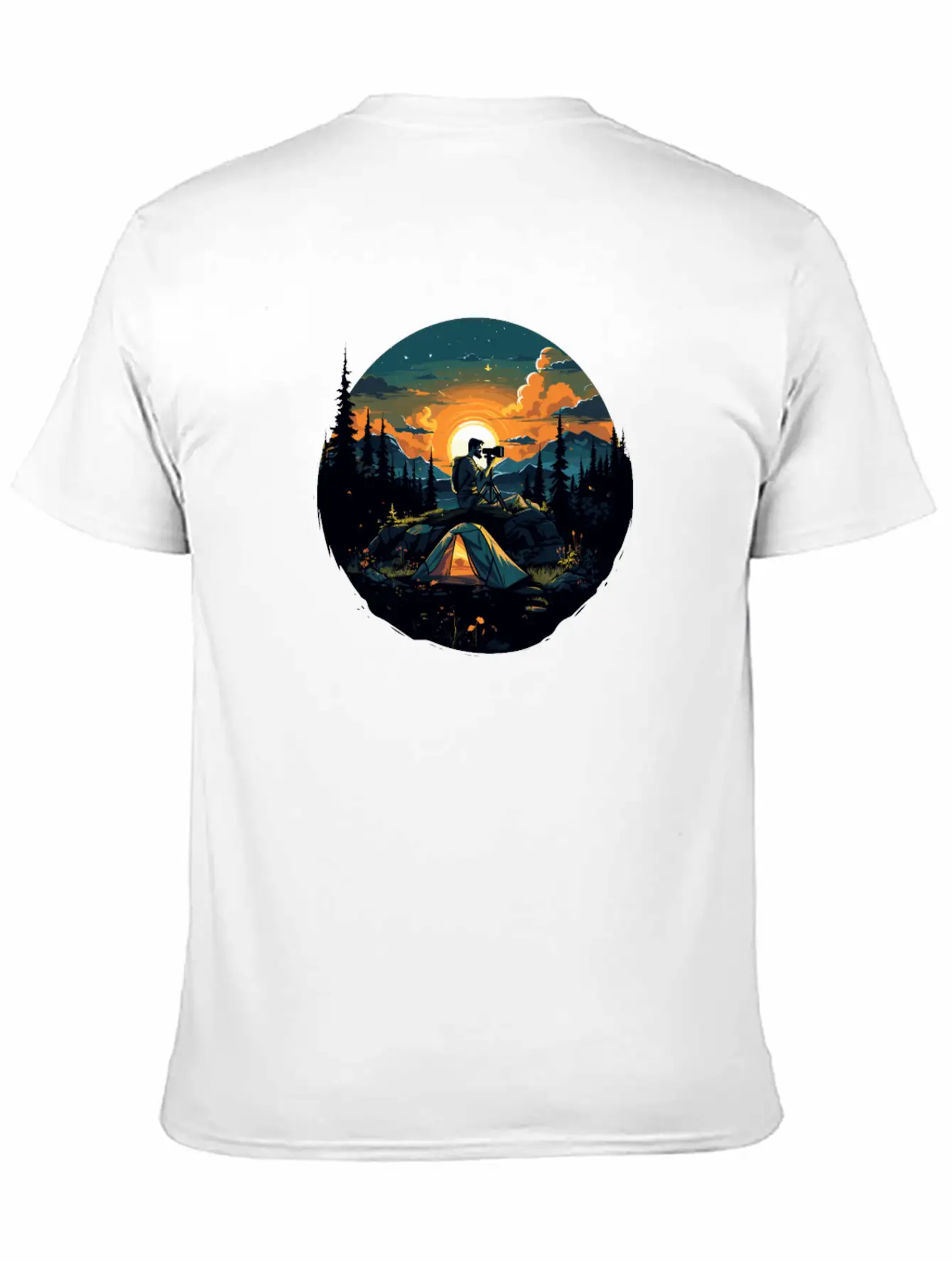Landscape-Photographer Camera Timeless Short Sleeve Tee – Comfy And Minimalist Design