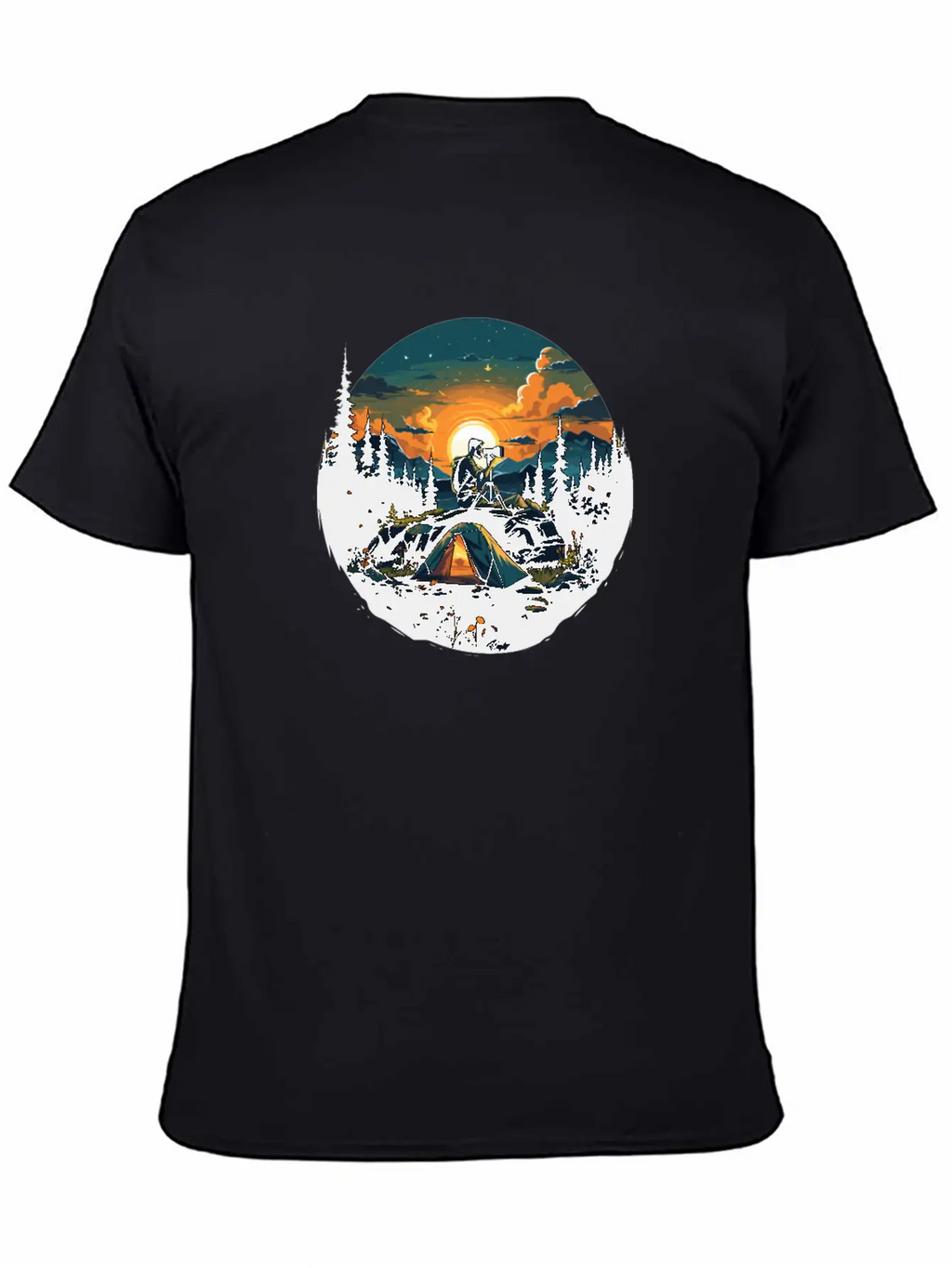 Landscape-Photographer Camera Timeless Short Sleeve Tee – Comfy And Minimalist Design