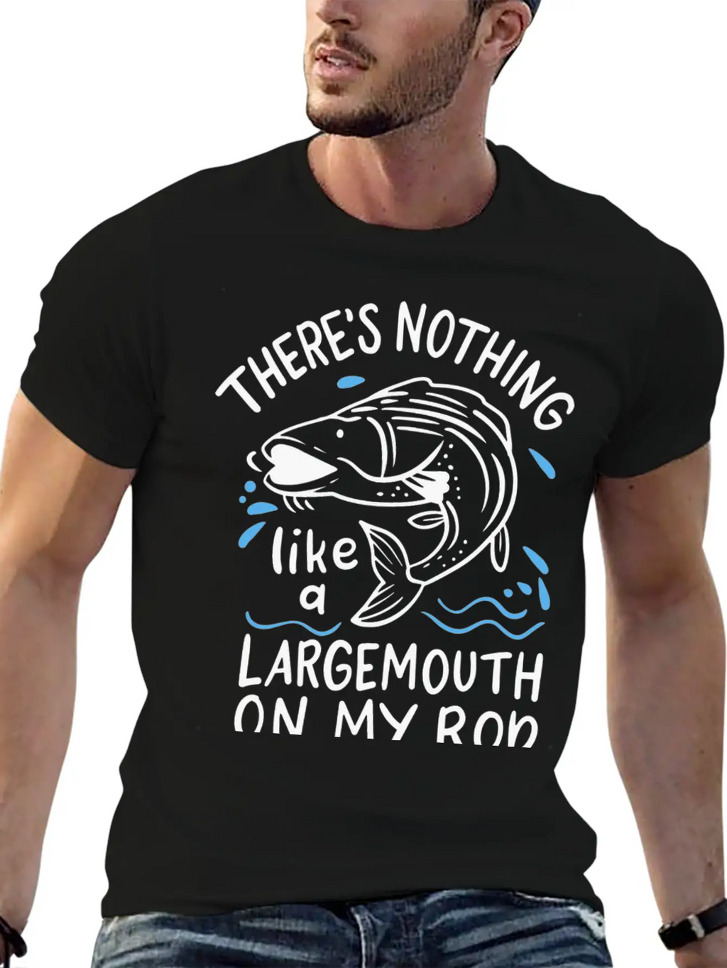 Largemouth Bass Fishing Timeless Short Sleeve Tee – Comfy And Minimalist Design