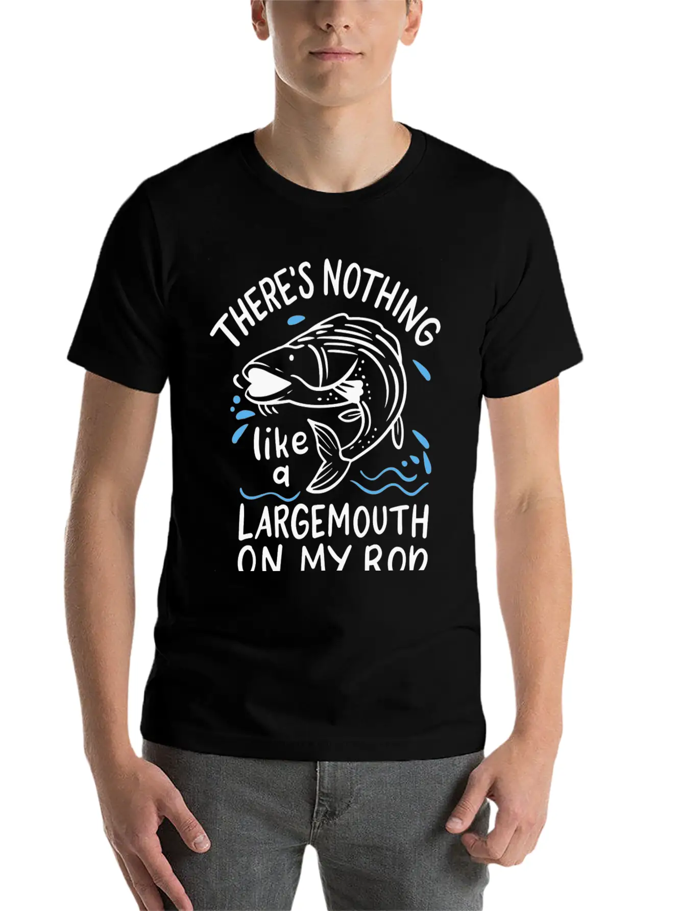 Largemouth Bass Fishing Timeless Short Sleeve Tee – Comfy And Minimalist Design