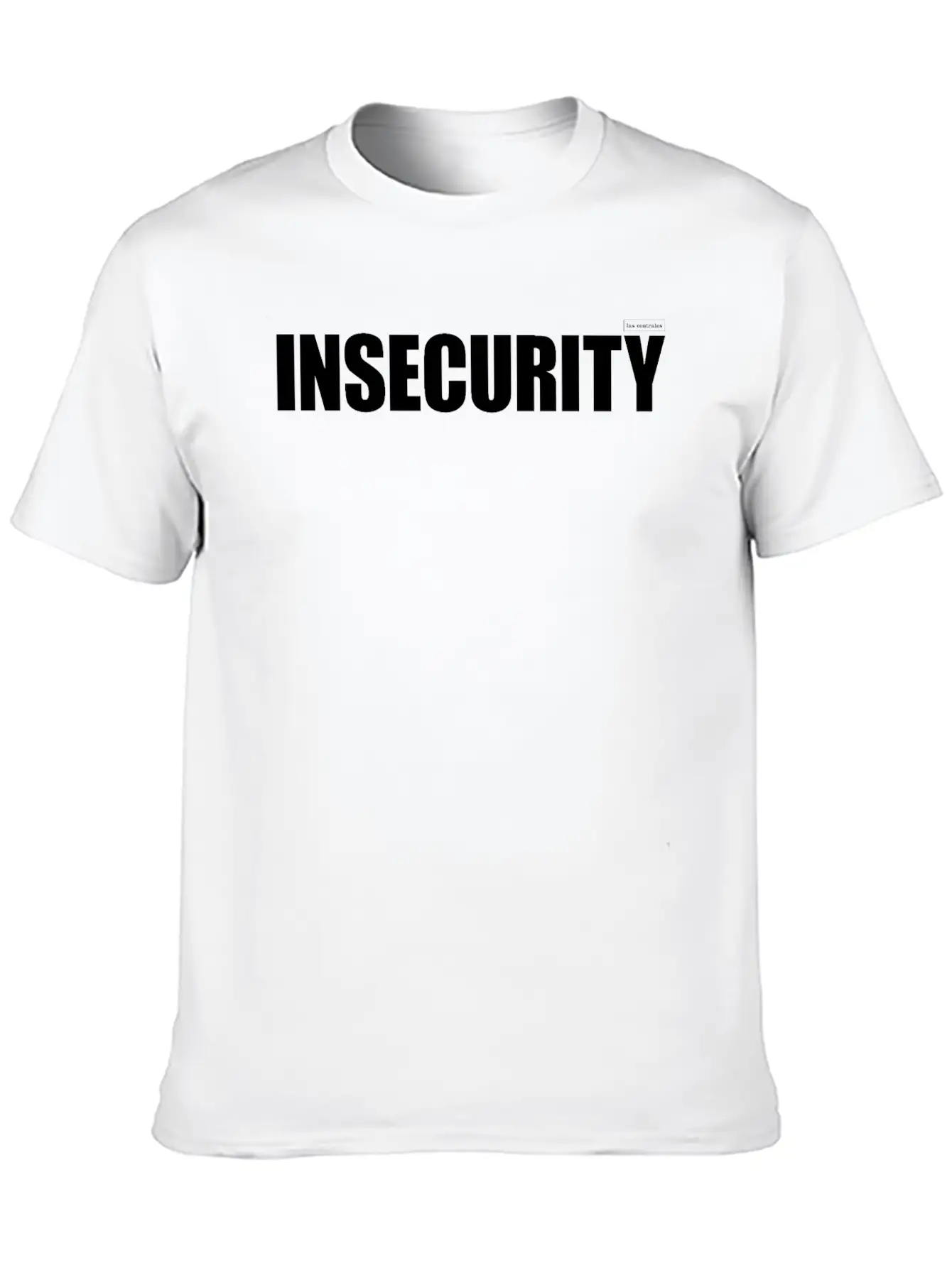 Las Centrales: Insecurity Essential Cotton Tee For Daily Outfits – Unisex Style