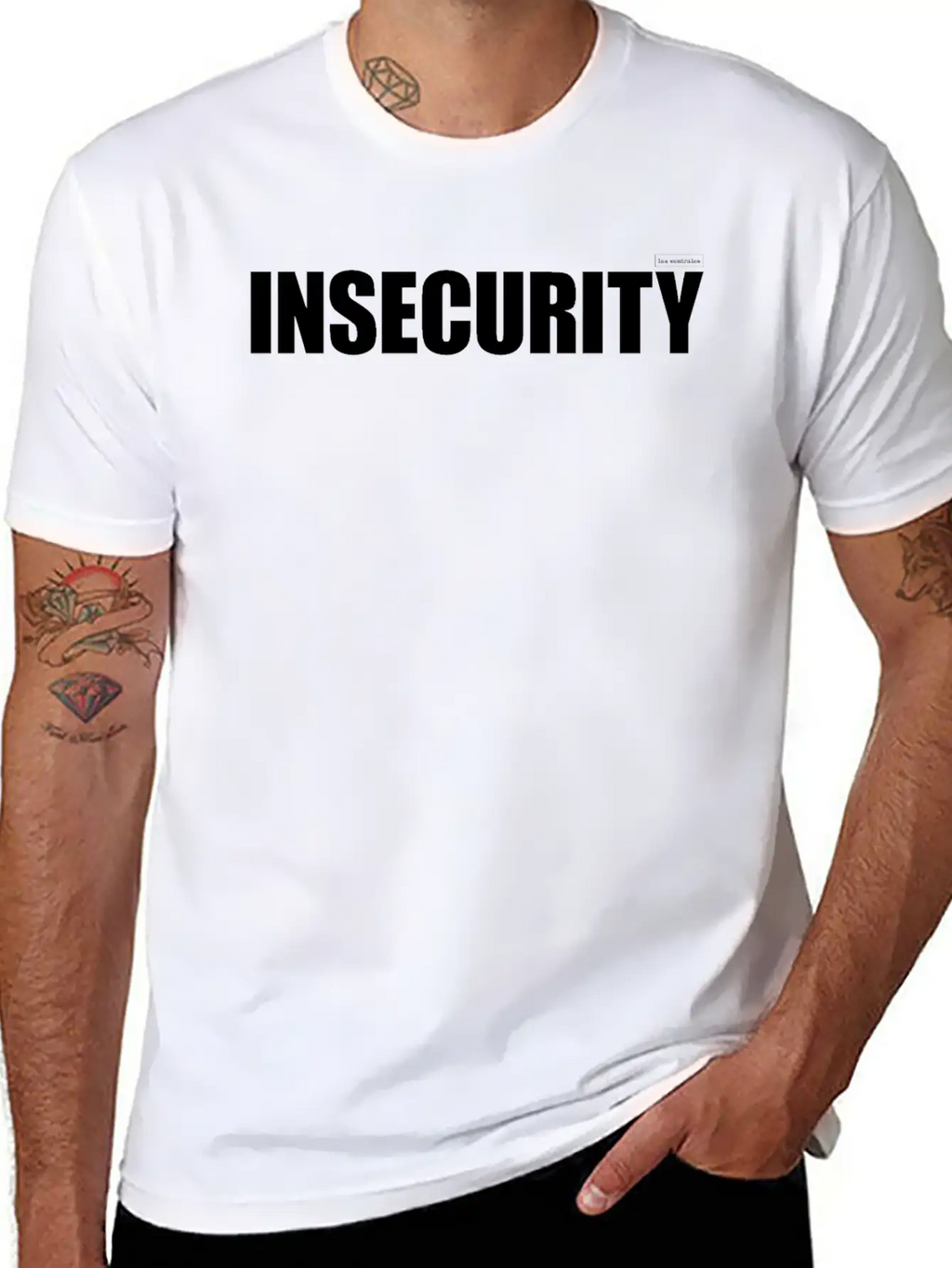 Las Centrales: Insecurity Essential Cotton Tee For Daily Outfits – Unisex Style