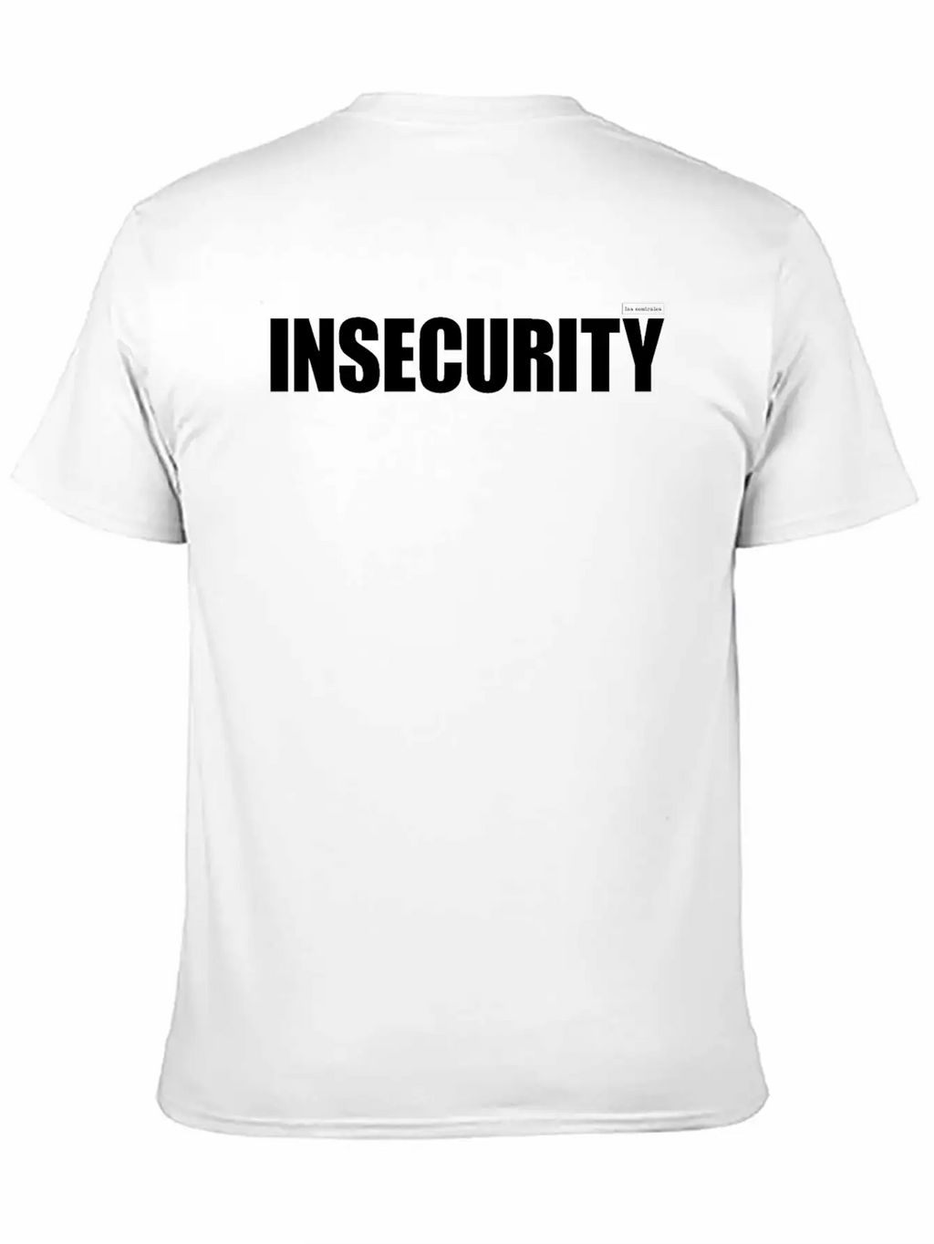 Las Centrales: Insecurity Essential Cotton Tee For Daily Outfits – Unisex Style
