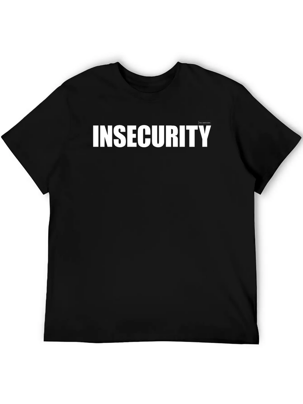 Las Centrales: Insecurity Essential Cotton Tee For Daily Outfits – Unisex Style