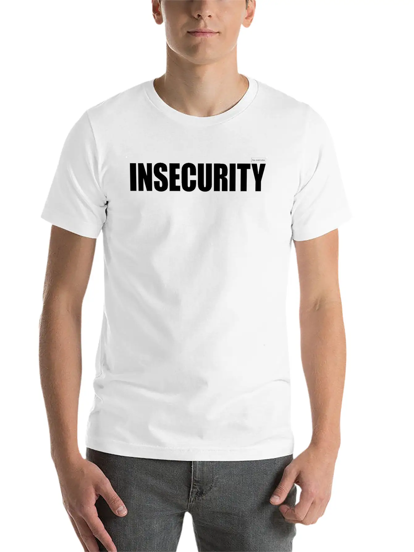 Las Centrales: Insecurity Essential Cotton Tee For Daily Outfits – Unisex Style