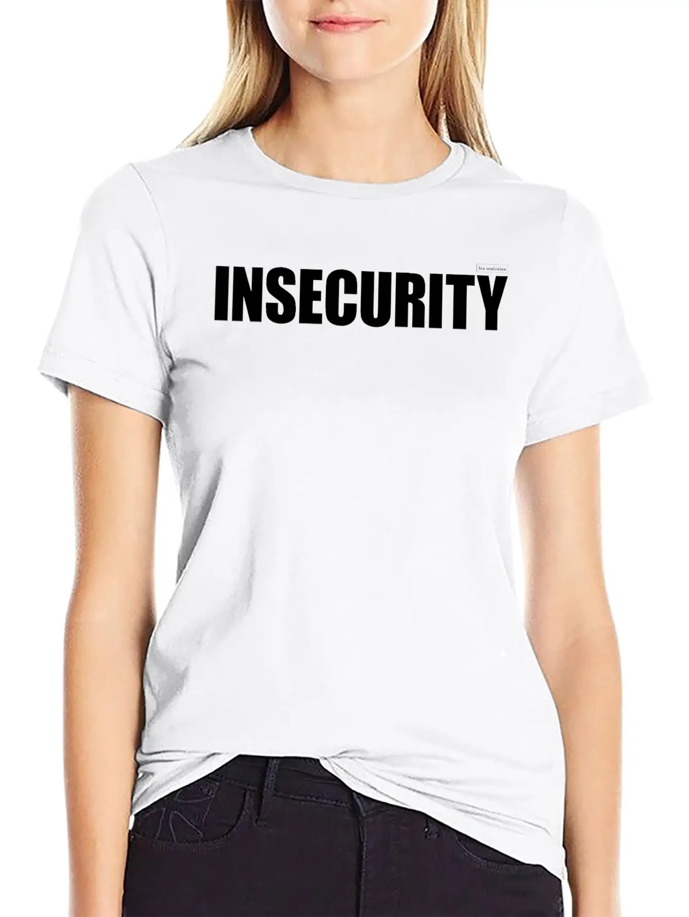 Las Centrales: Insecurity Essential Cotton Tee For Daily Outfits – Unisex Style