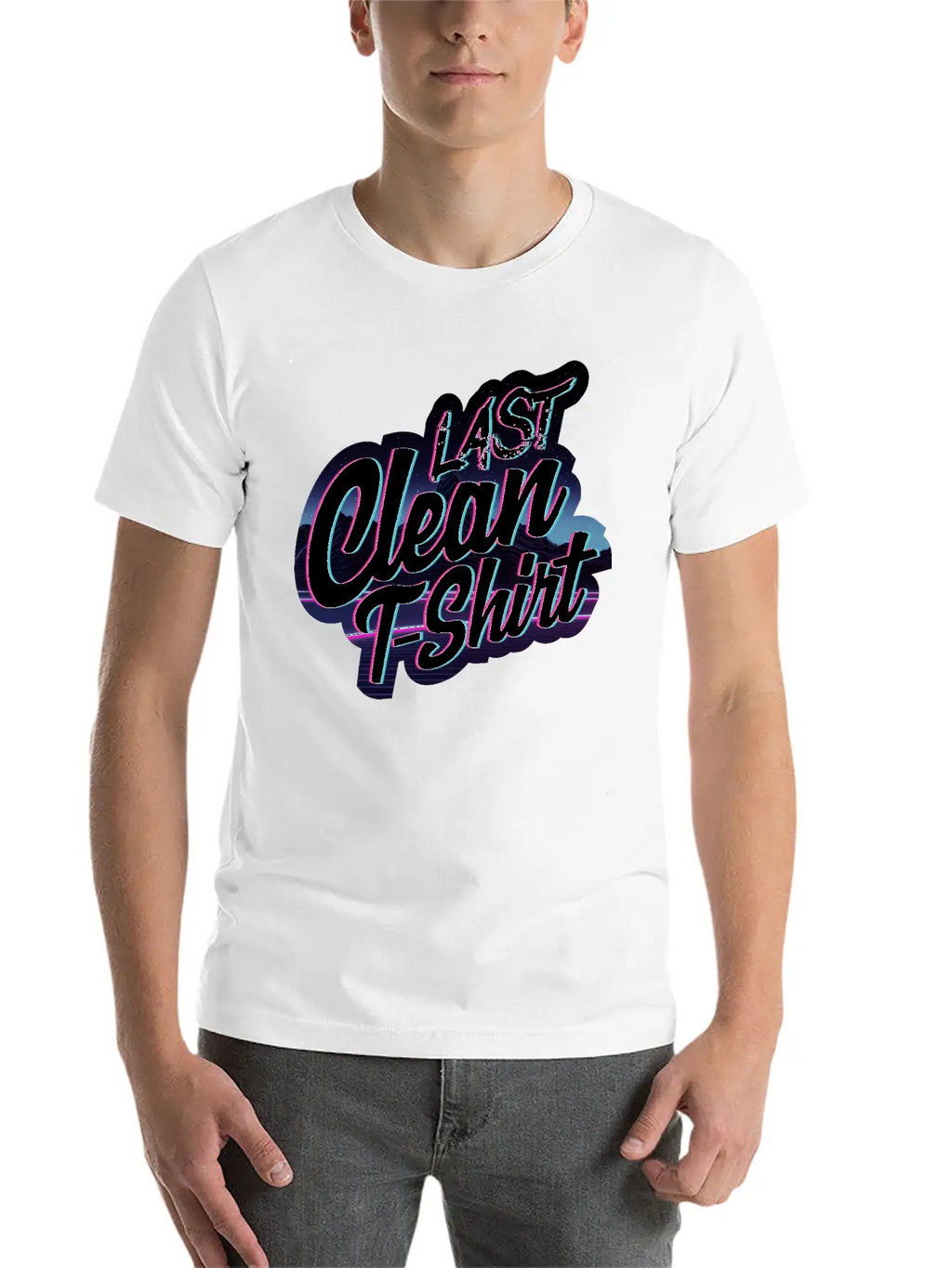 Last Clean T-shirt Essential Cotton Tee For Daily Outfits – Unisex Style