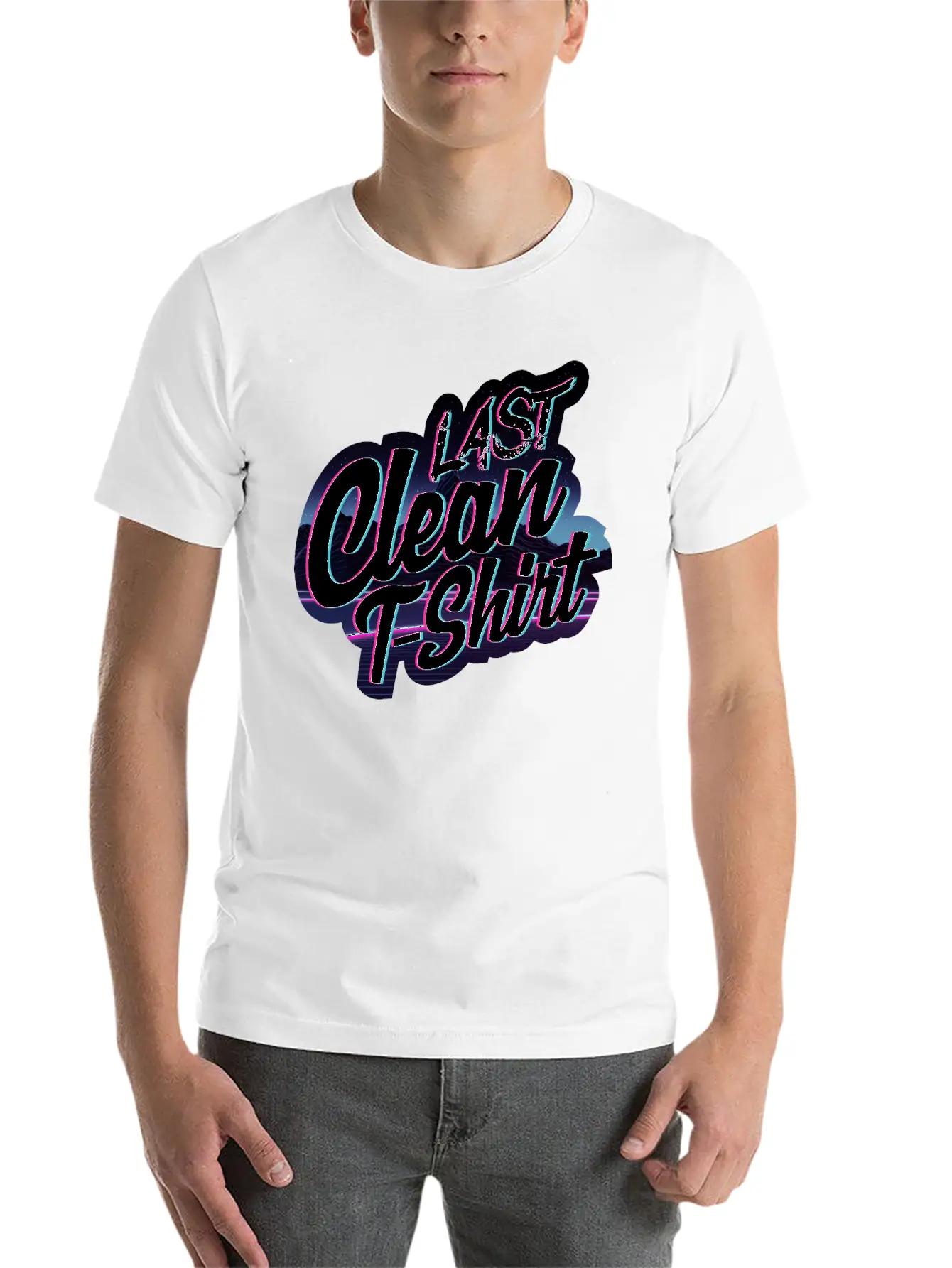 Last Clean T-shirt Essential Cotton Tee For Daily Outfits – Unisex Style