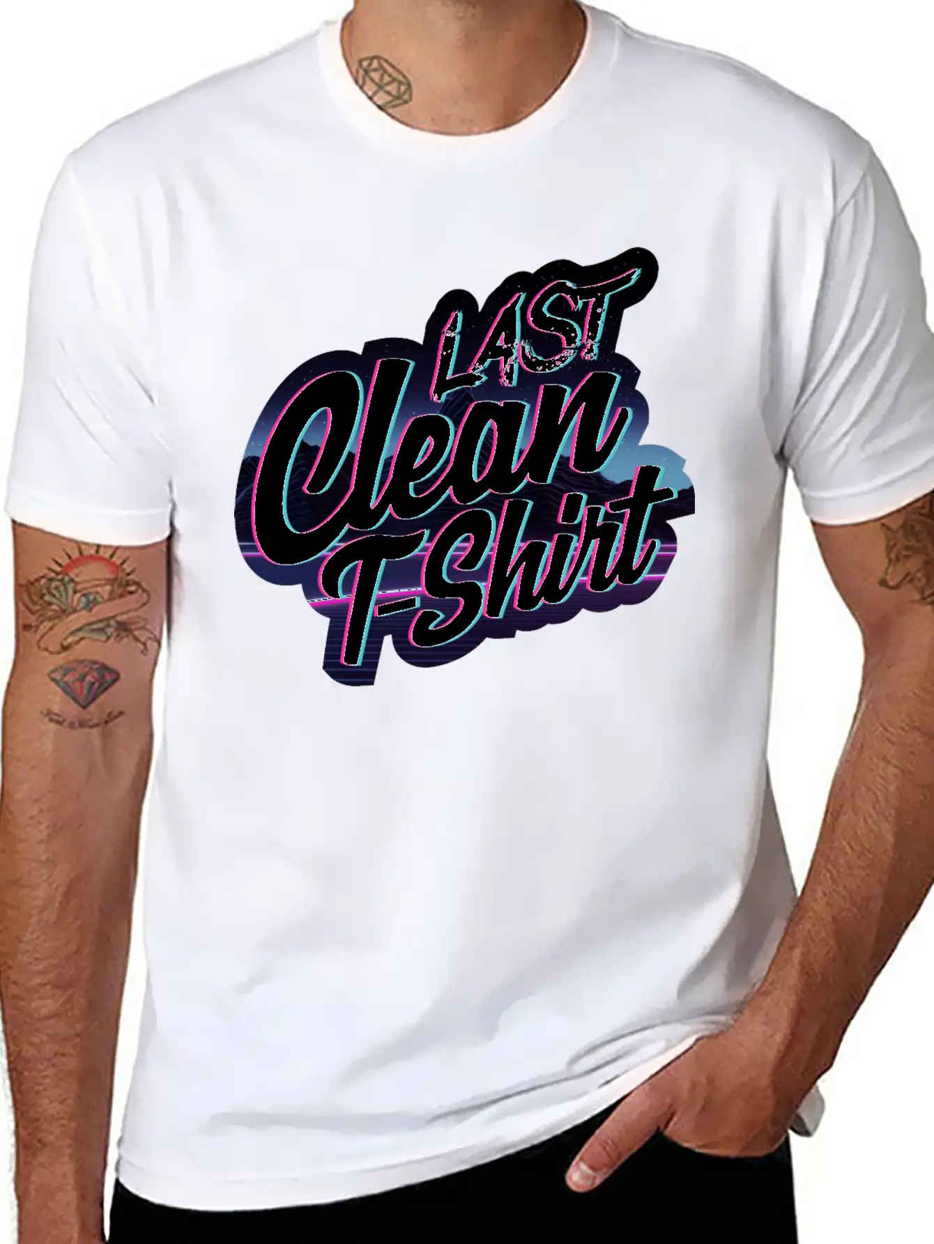 Last Clean T-shirt Essential Cotton Tee For Daily Outfits – Unisex Style