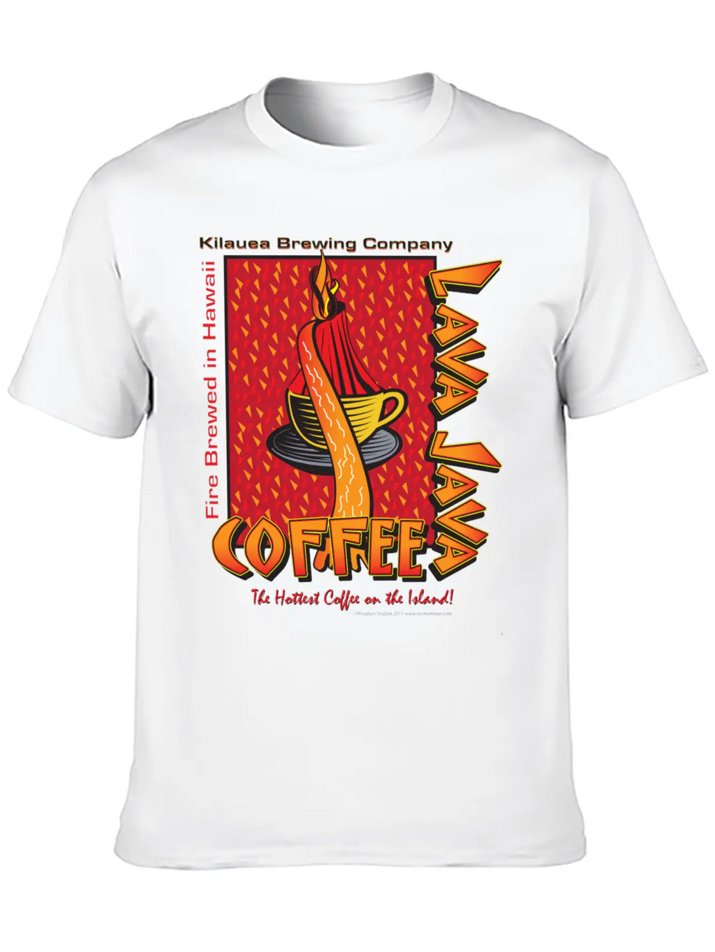 Lava Java Hawaiian Coffee Relaxed Everyday Tee – Lightweight And Durable Cotton