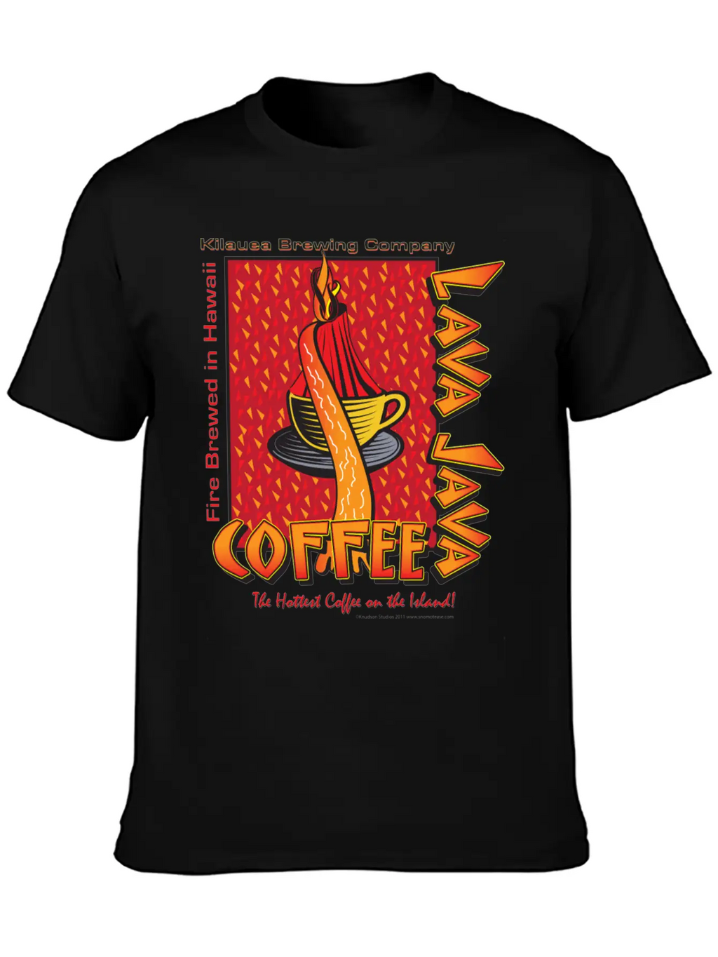 Lava Java Hawaiian Coffee Relaxed Everyday Tee – Lightweight And Durable Cotton