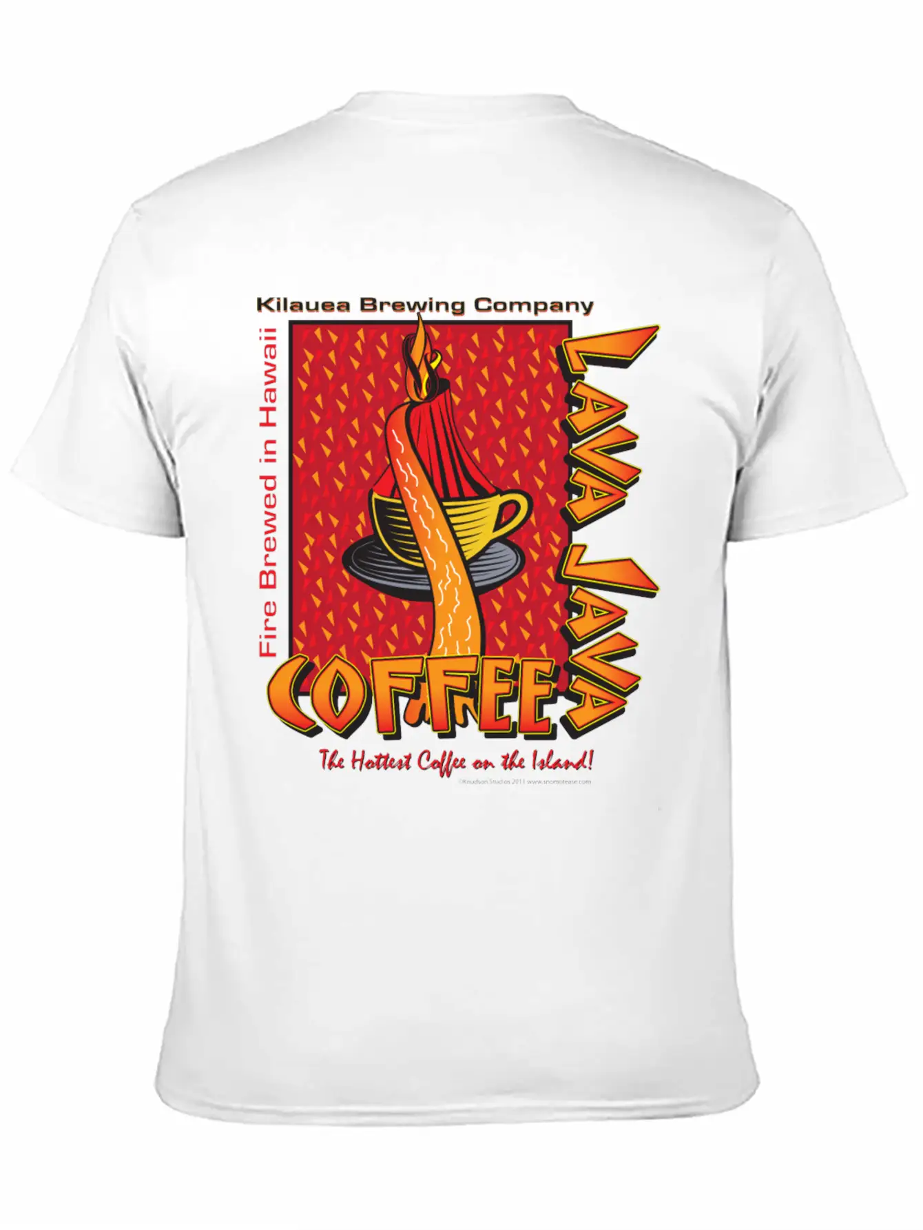 Lava Java Hawaiian Coffee Relaxed Everyday Tee – Lightweight And Durable Cotton
