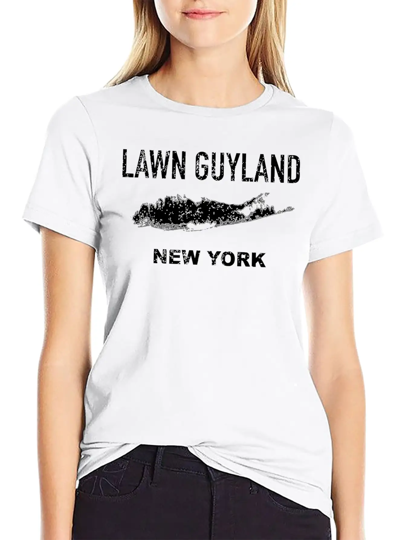 Lawn Guyland Long Island New York Ny Timeless Short Sleeve Tee – Comfy And Minimalist Design