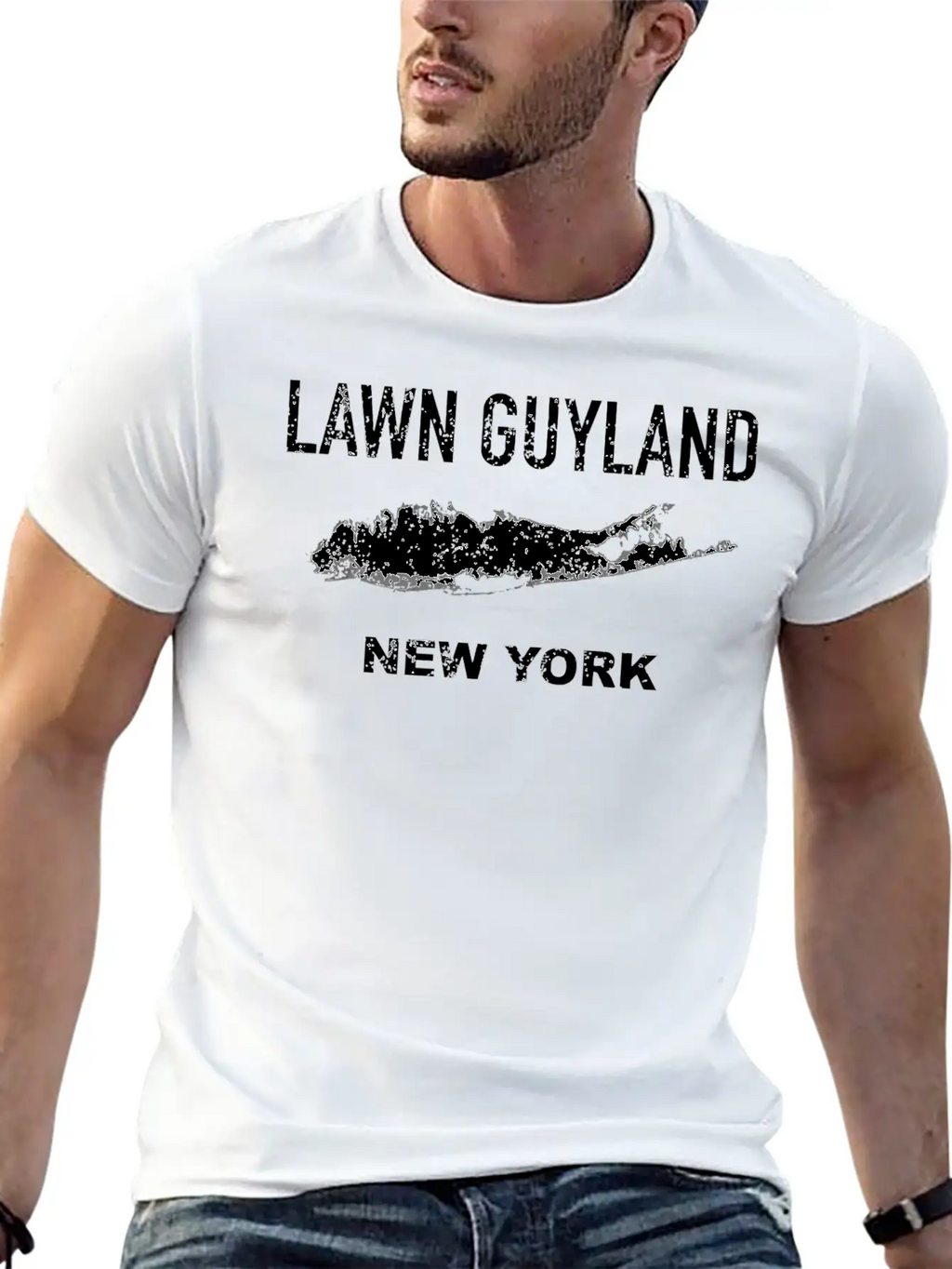 Lawn Guyland Long Island New York Ny Timeless Short Sleeve Tee – Comfy And Minimalist Design