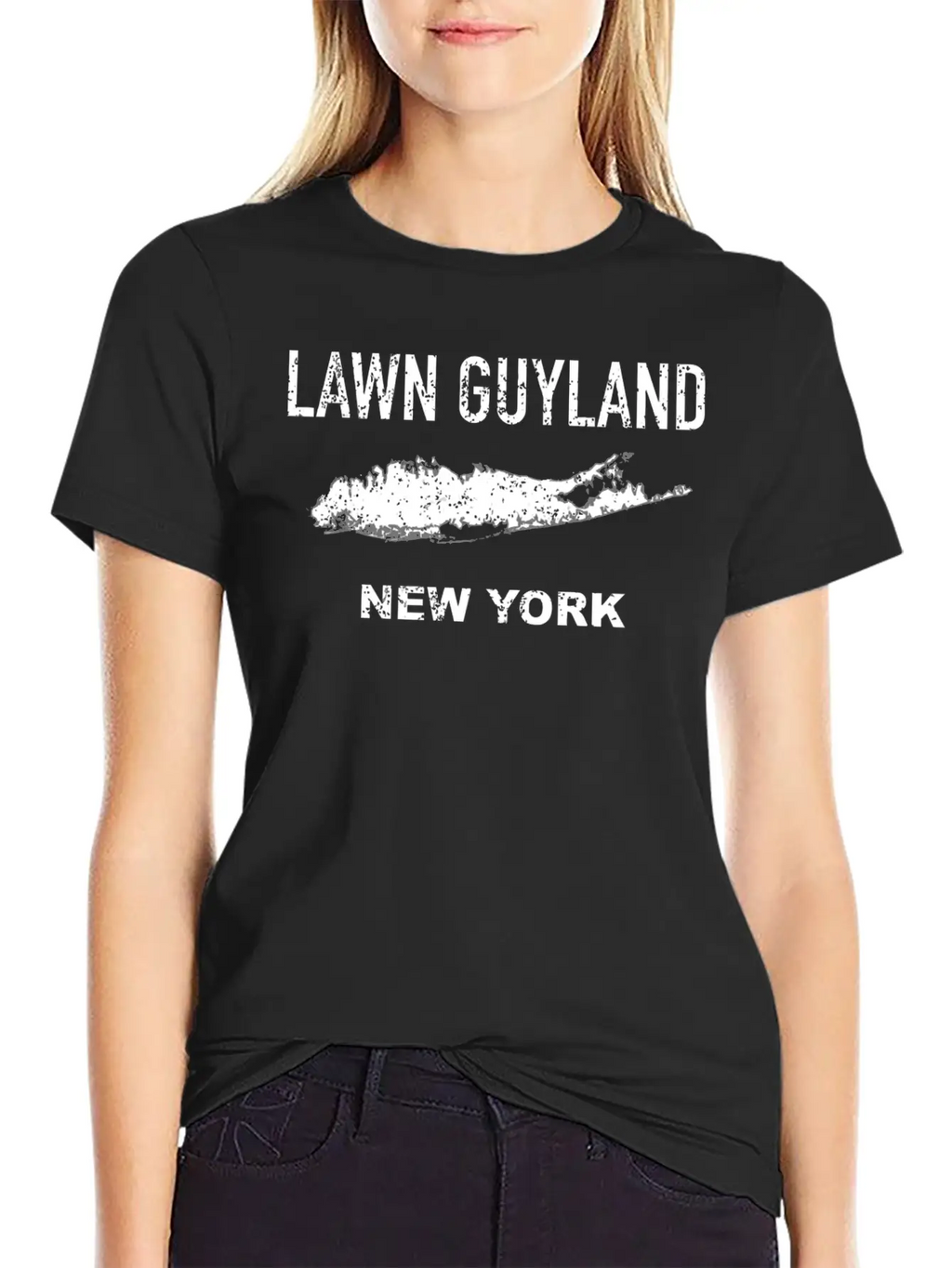 Lawn Guyland Long Island New York Ny Timeless Short Sleeve Tee – Comfy And Minimalist Design