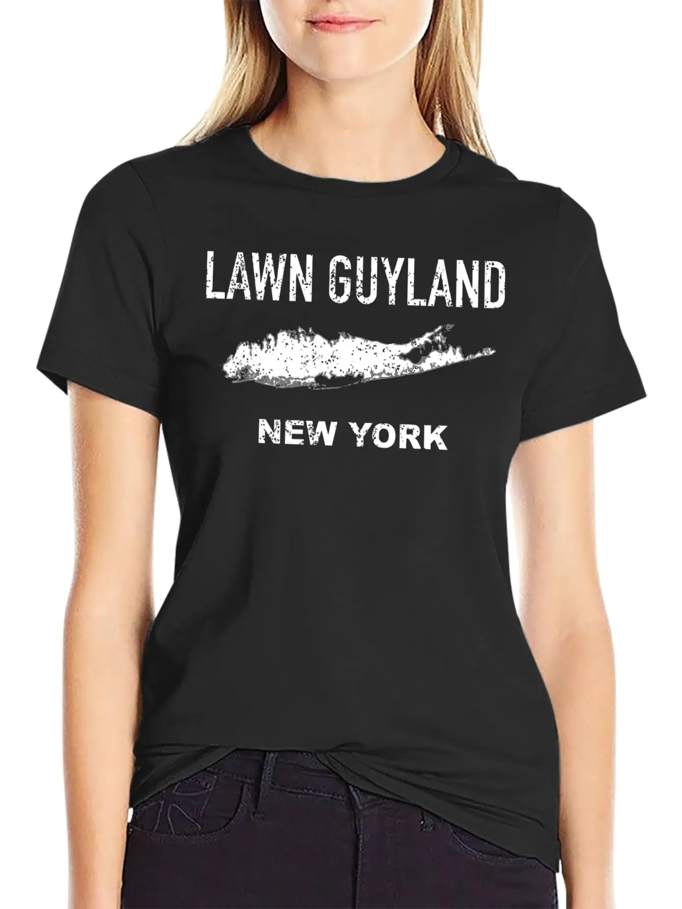 Lawn Guyland Long Island New York Ny Timeless Short Sleeve Tee – Comfy And Minimalist Design